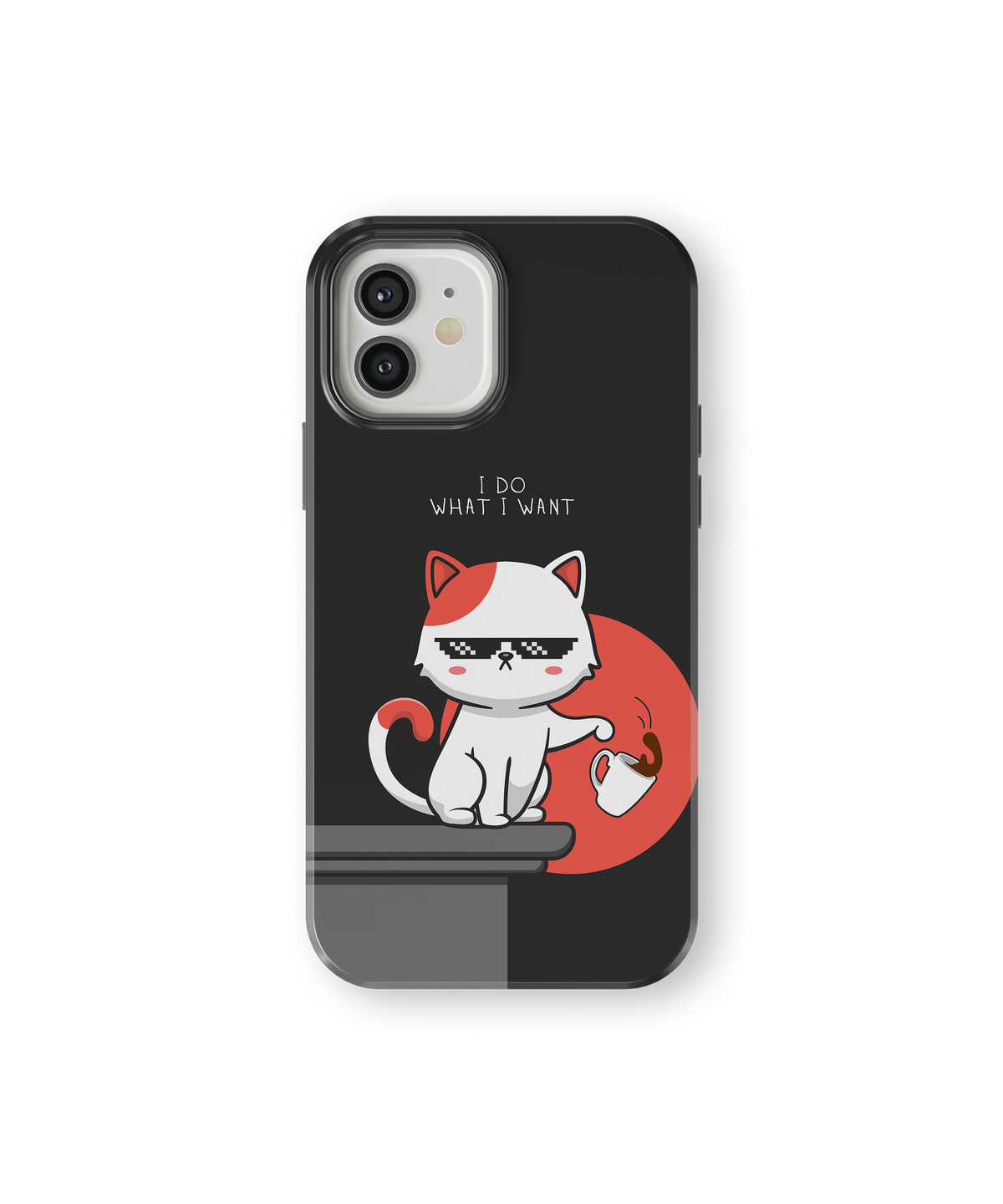 Coque iPhone – Cat Boss “I Do What I Want”