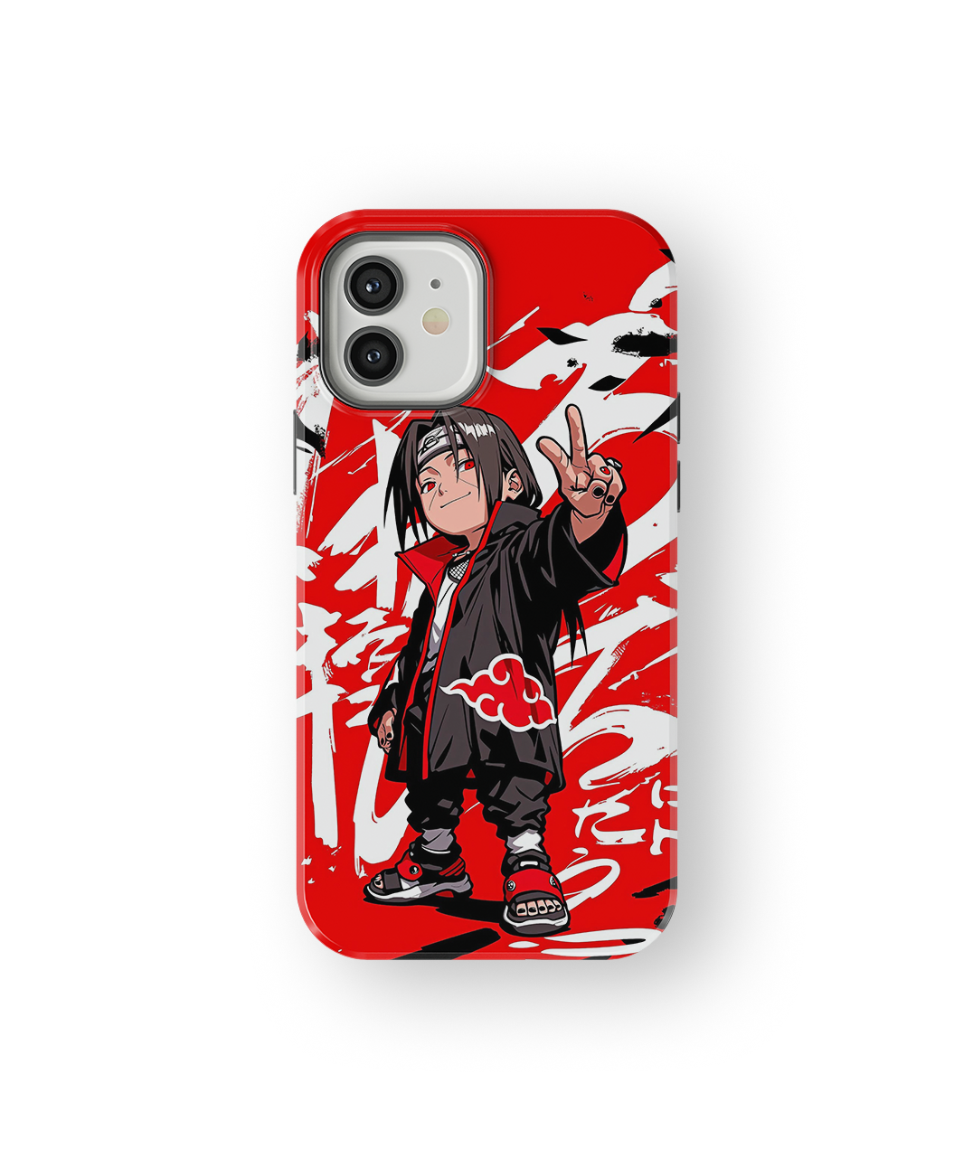 Coque iPhone Anime – Itachi Uchiha Akatsuki Style