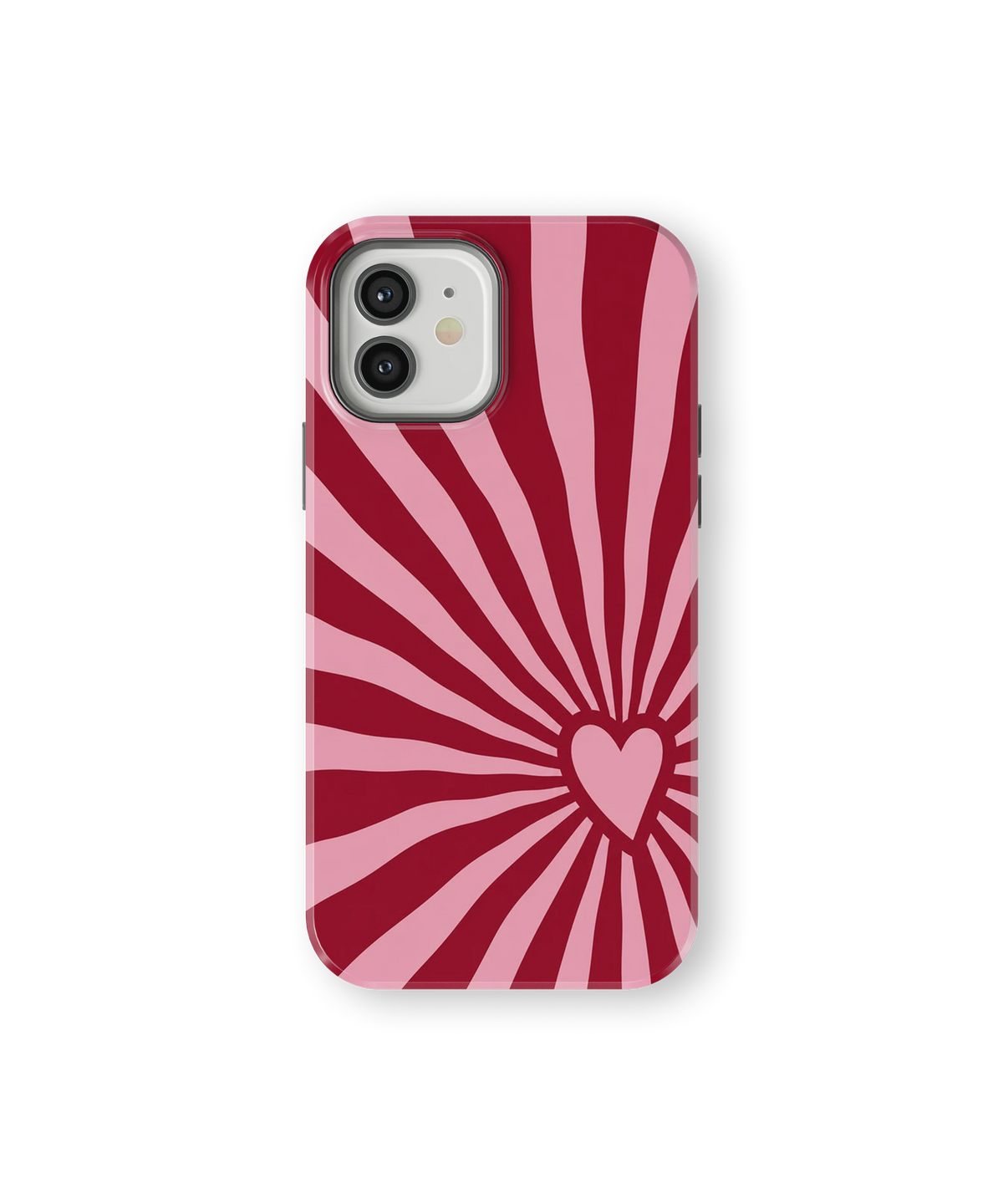 Coque iPhone – Design Cœur Pop Rose
