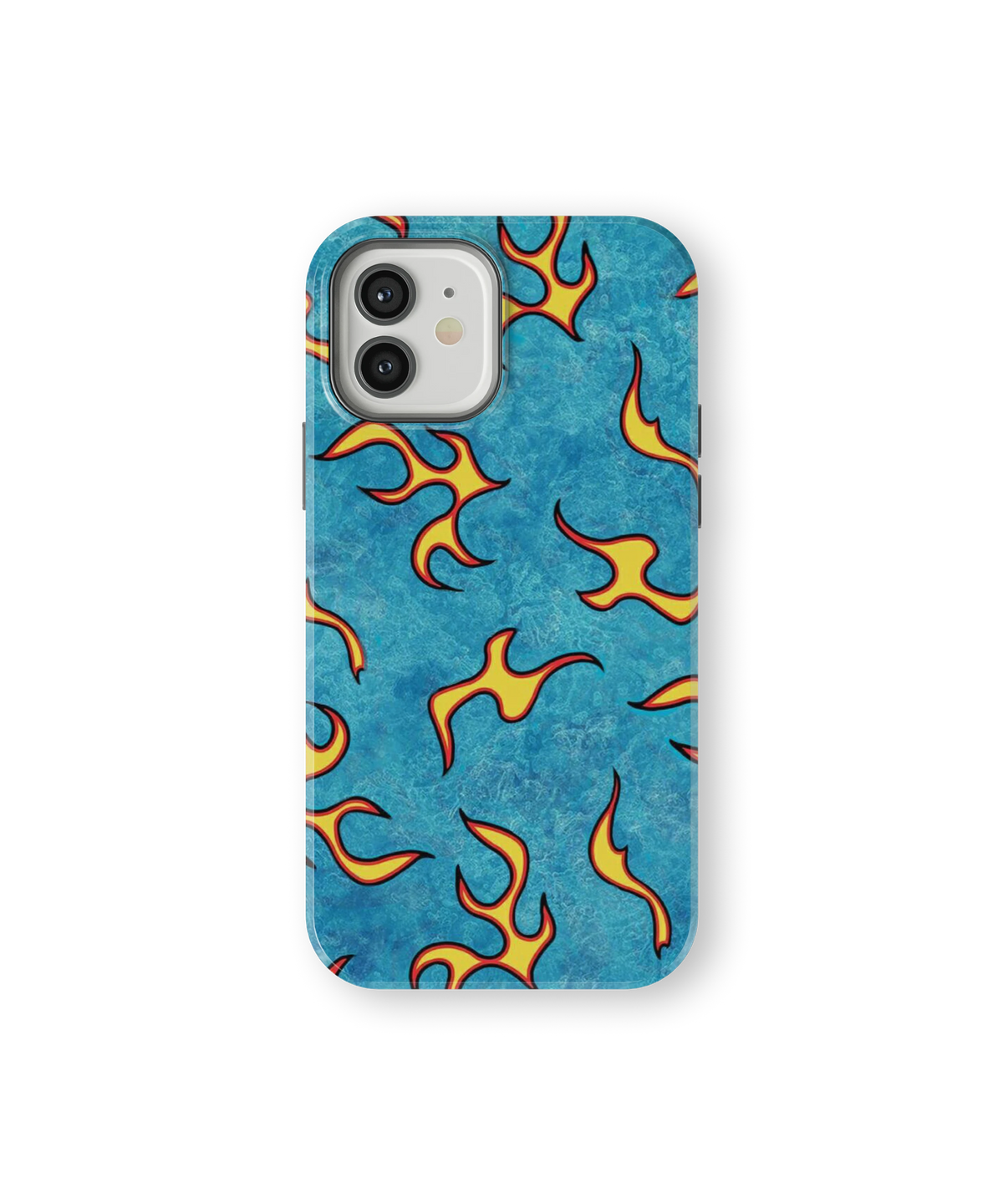 Coque iPhone – Blue Fire