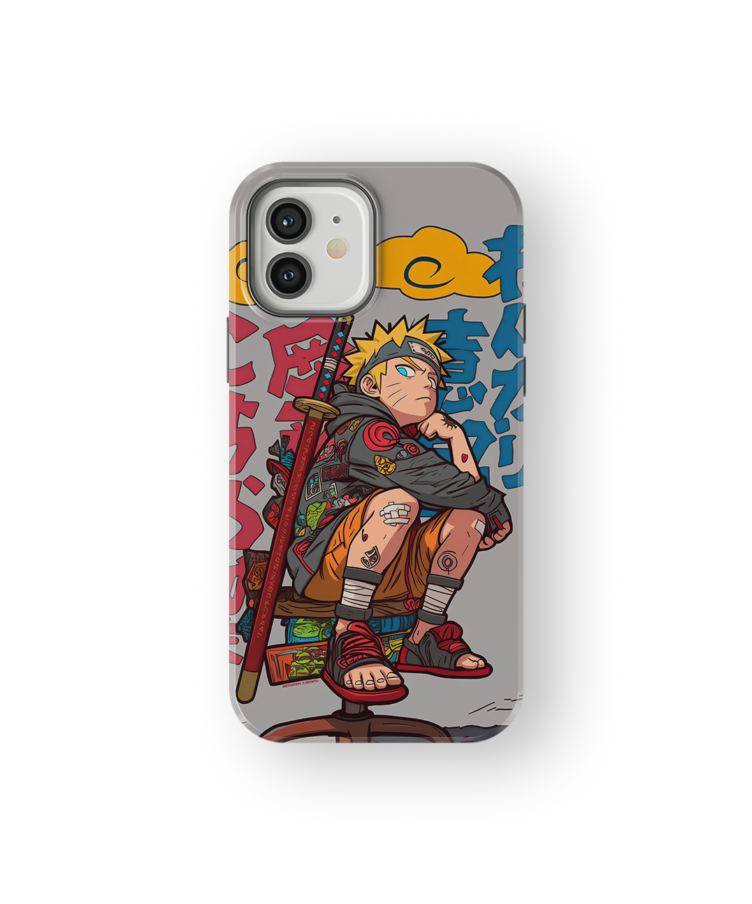 Coque iPhone Anime – Design Naruto Uzumaki Style Street Art