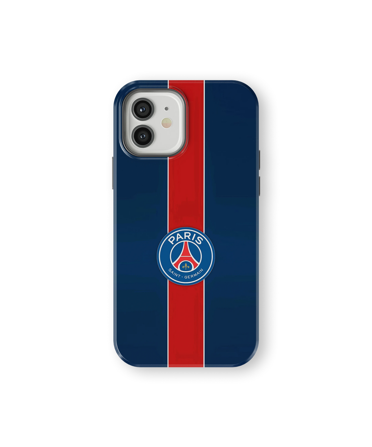 Coque iPhone Paris Saint-Germain – Bleu et rouge | PSG