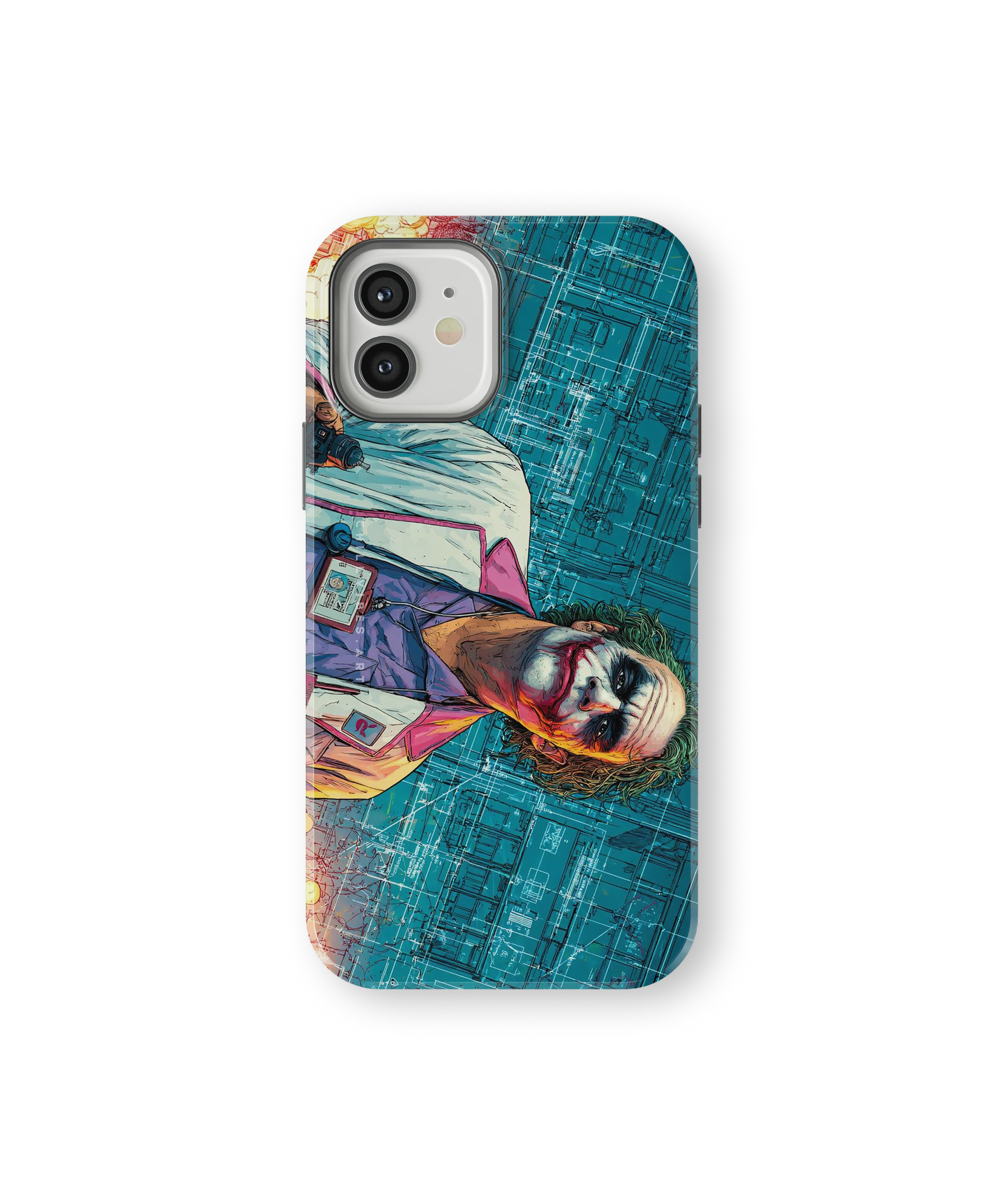 Coque iPhone Joker Art Urbain