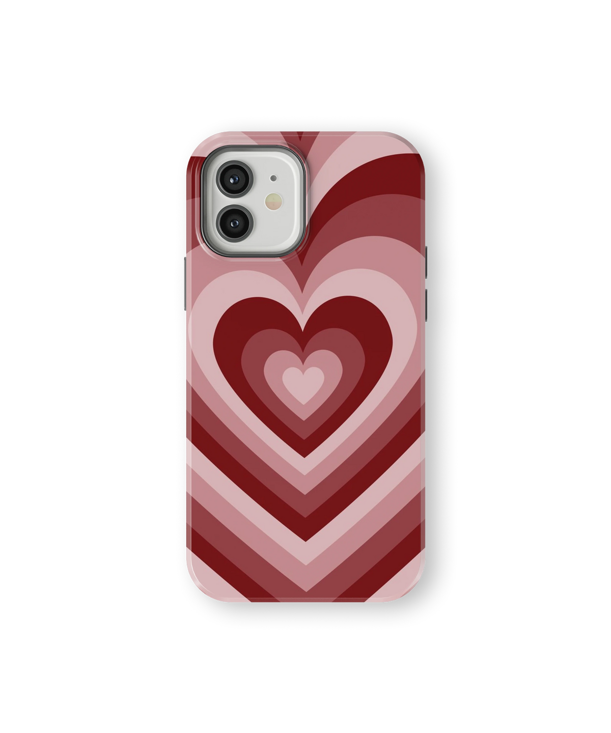 Coque iPhone – Design Cœurs Empilés