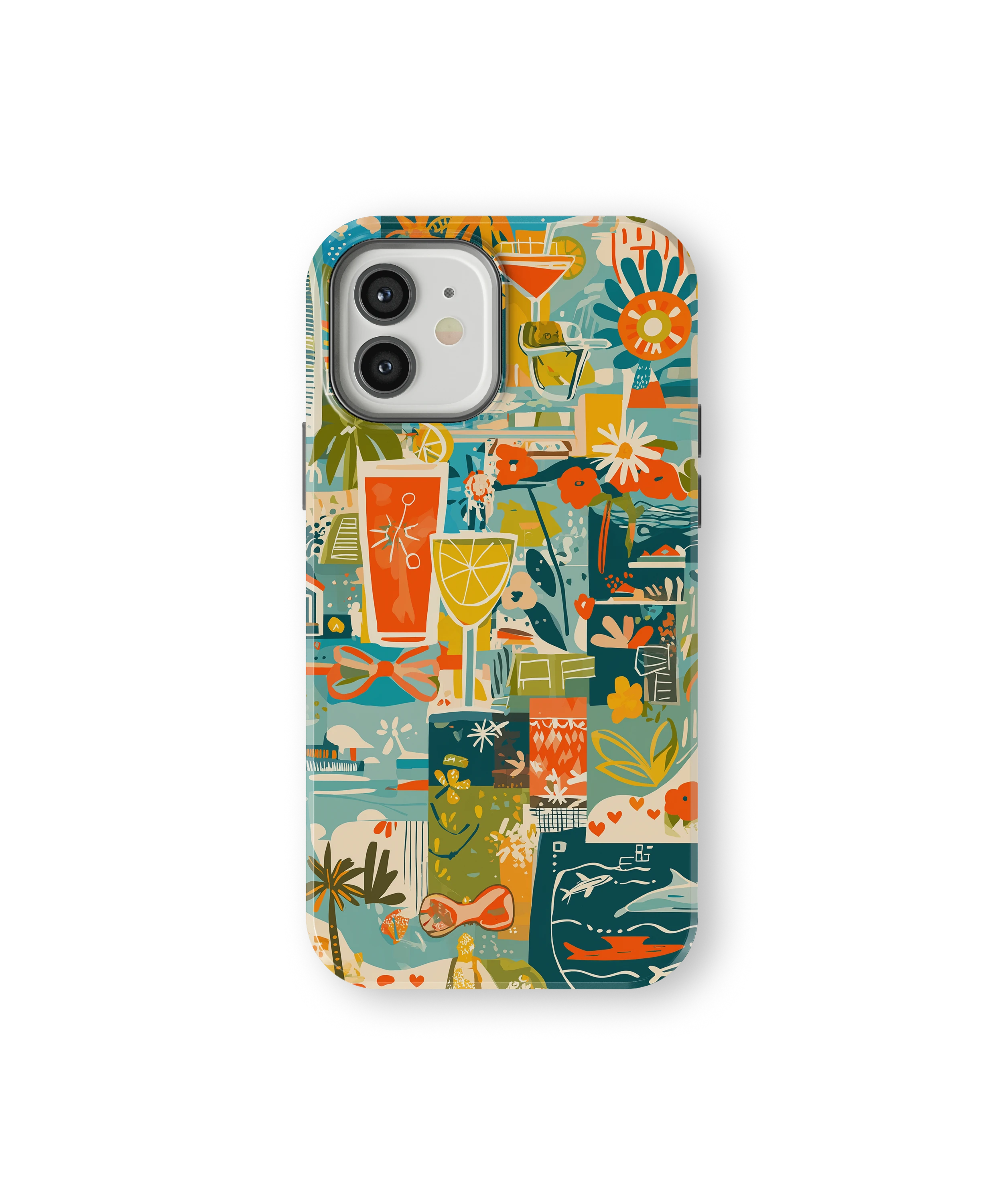 Coque iPhone – Design Summer Coloré & Lifestyle Tropical