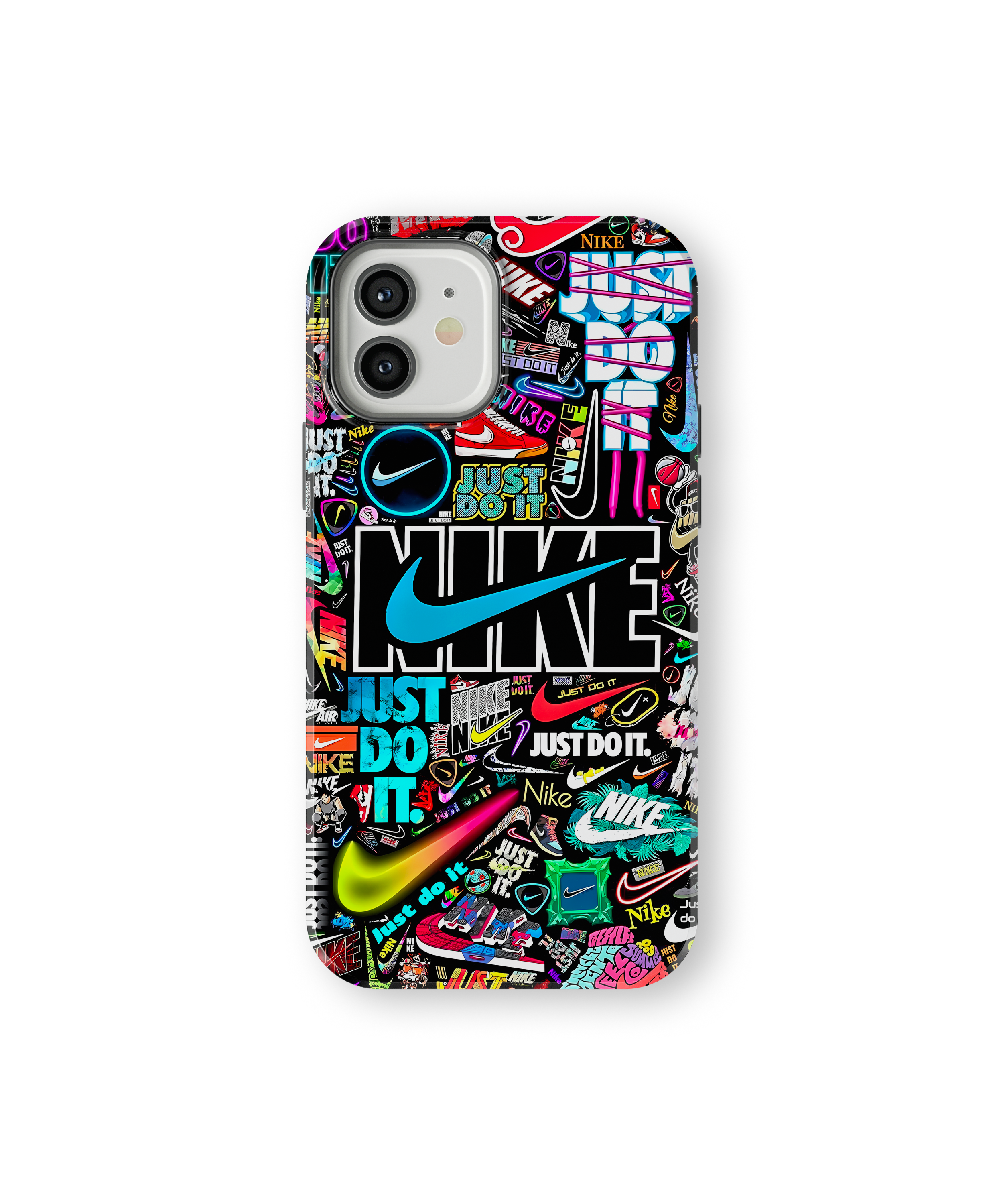 Coque iPhone – Design Streetwear Nike Multicolore