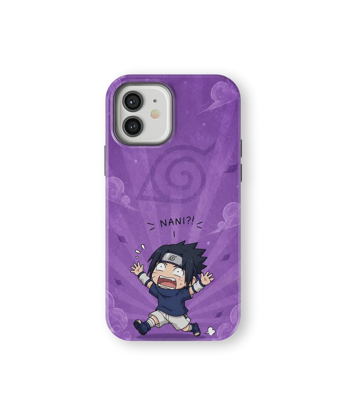 Coque iPhone Sasuke – Design NANI?! | Naruto