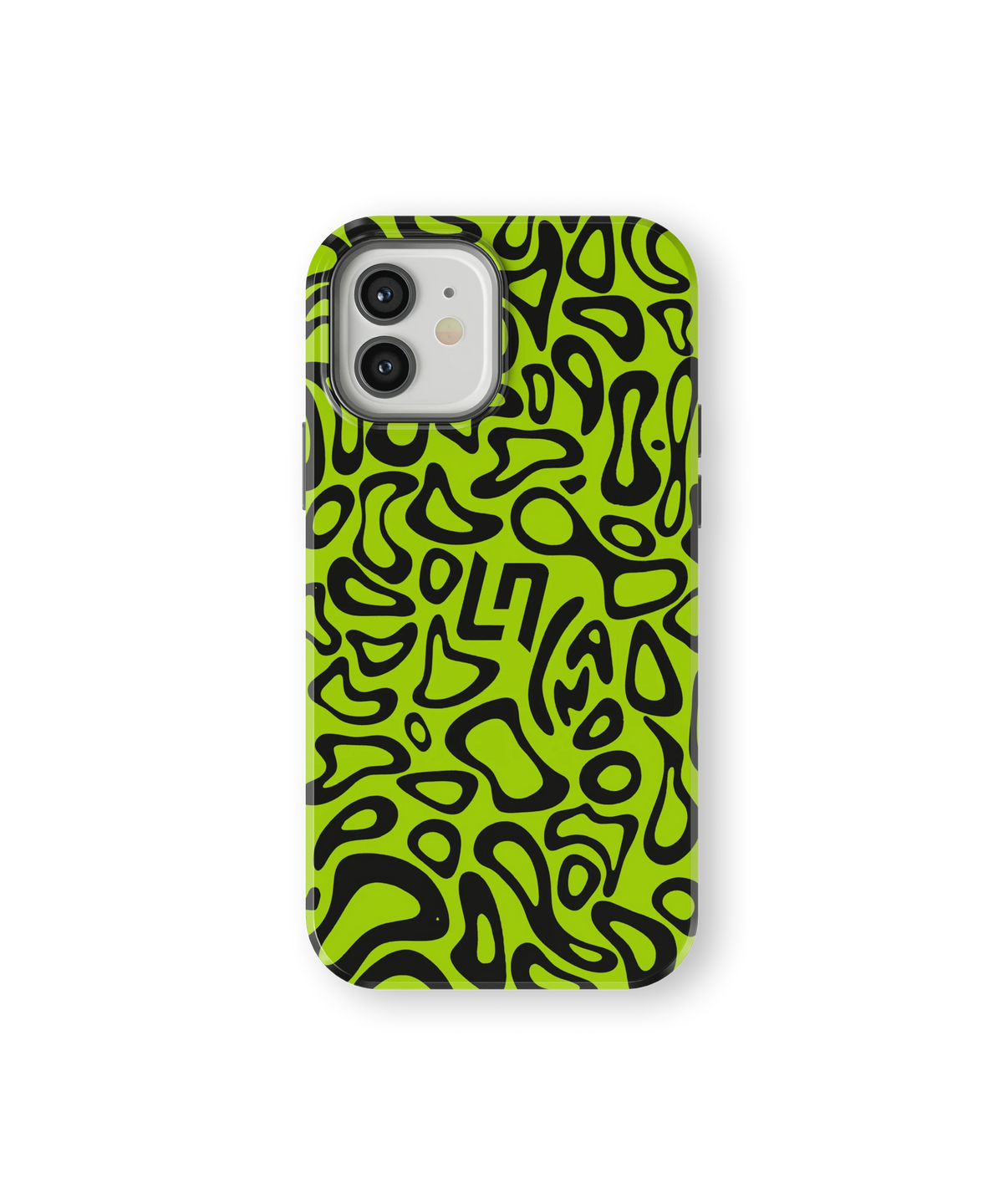 Coque iPhone – Design Fluorescent Noir
