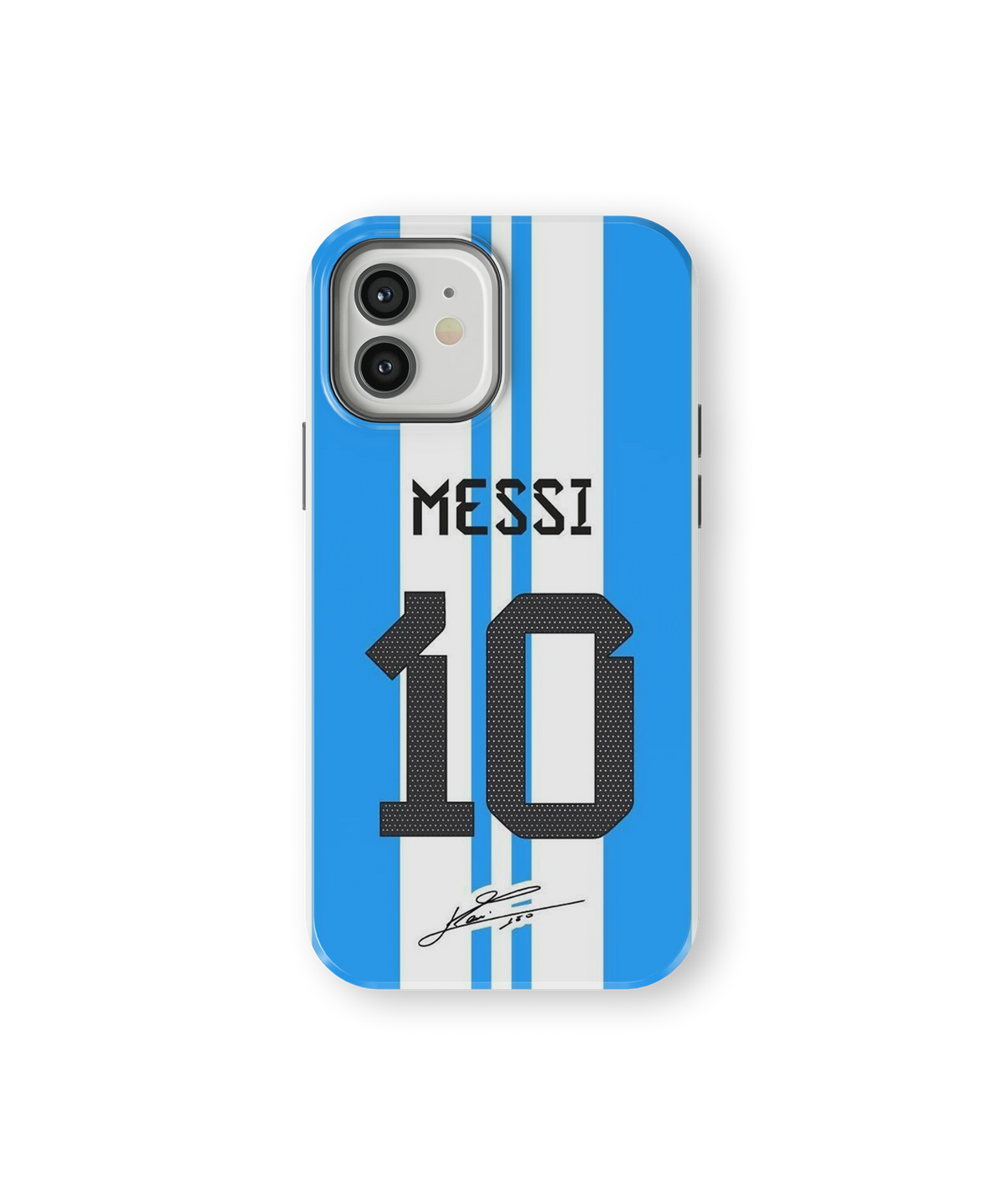 Coque iPhone Messi – Bleu et Blanc | Argentine