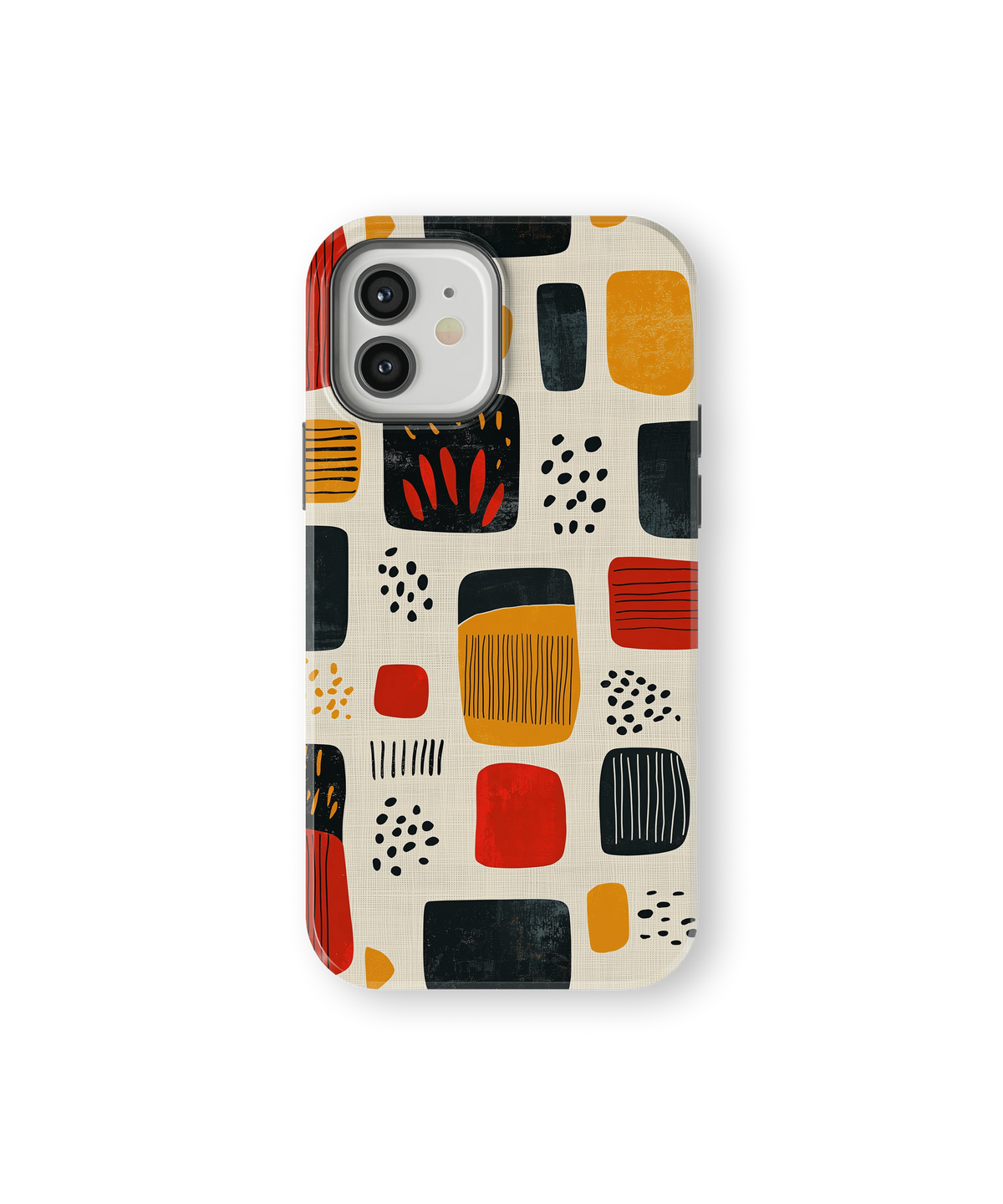 Coque iPhone – Design Abstrait Géométrique