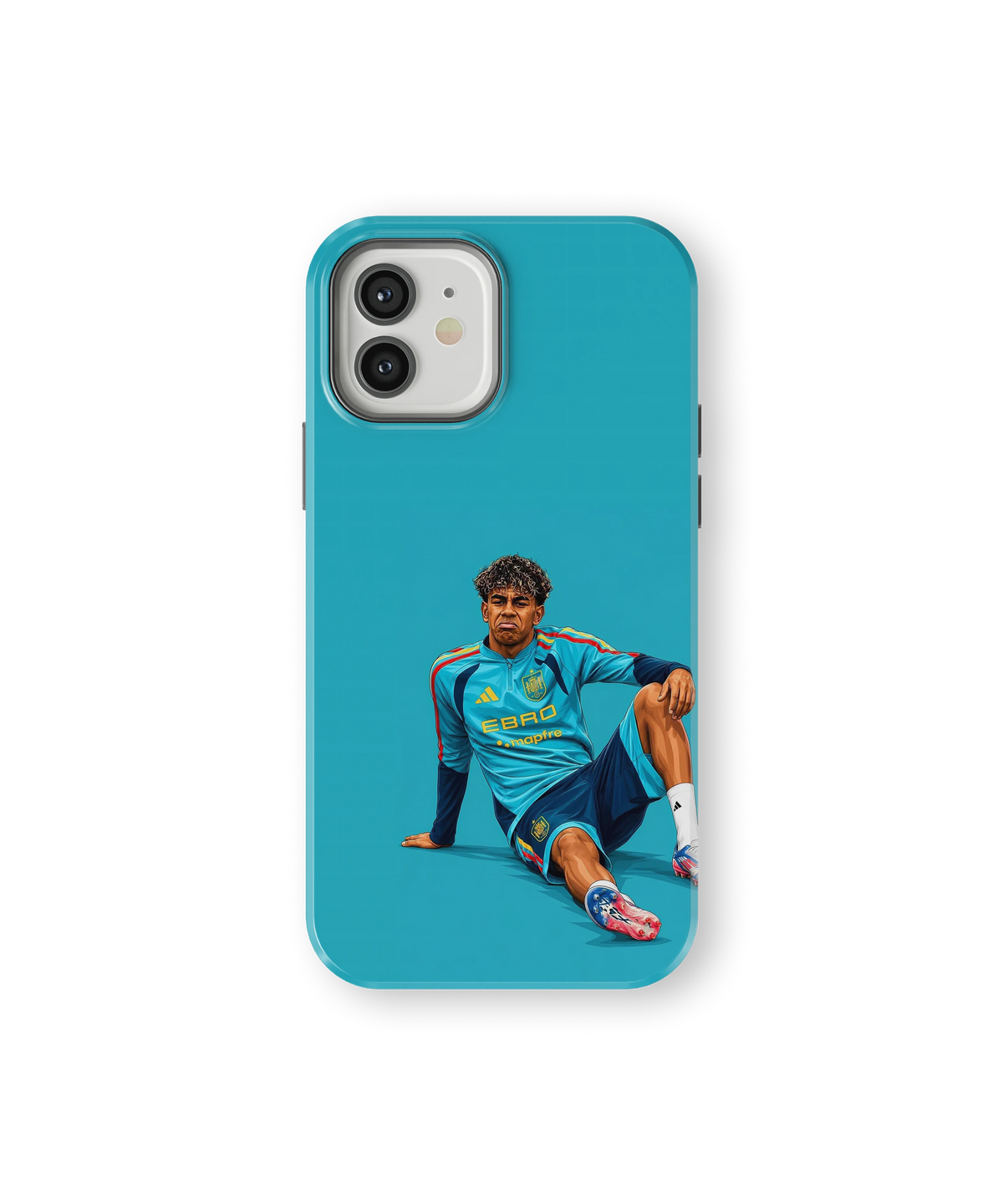 Coque iPhone Lamine Yamal – Style Bleu | Espagne