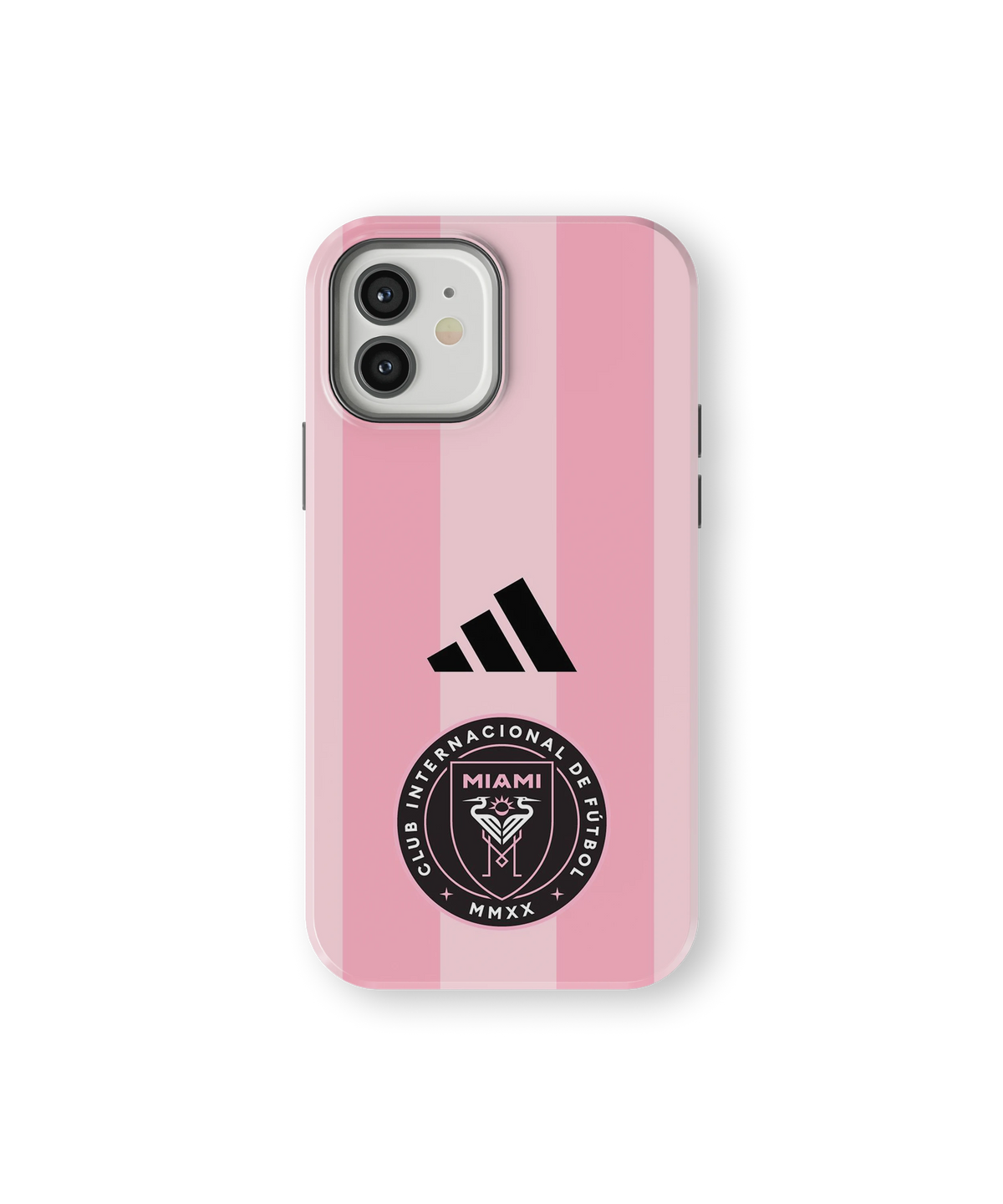 Coque iPhone Miami – Design Pink Stripes | Inter Miami