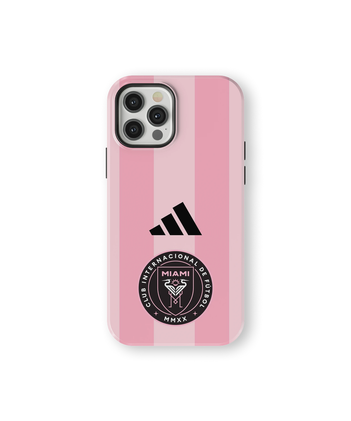 Coque iPhone Miami – Design Pink Stripes | Inter Miami