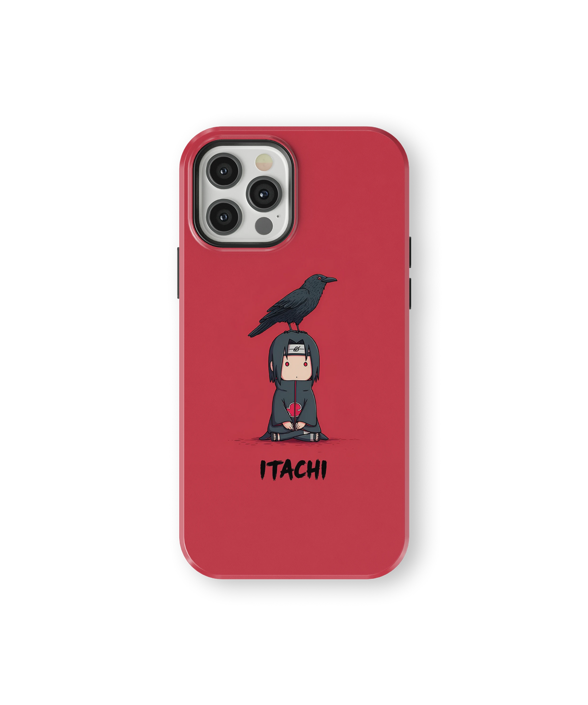 Coque iPhone Itachi – Design Chibi Rouge | Naruto