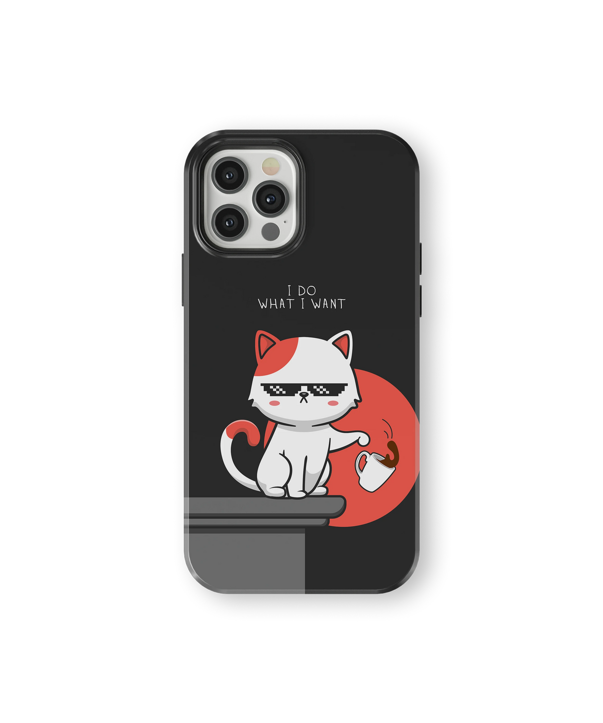 Coque iPhone – Cat Boss “I Do What I Want”