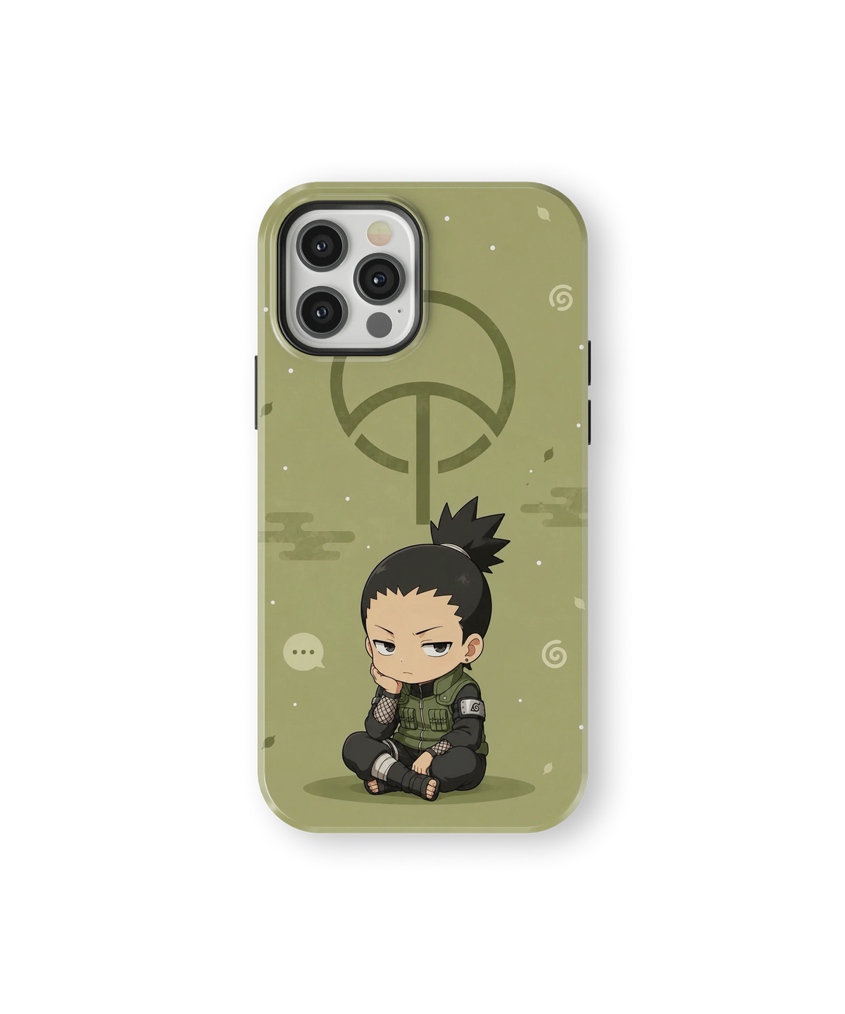 Coque iPhone Shikamaru – Style vert | Naruto