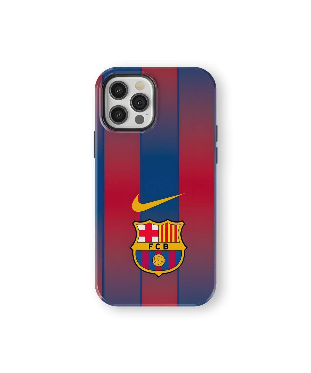 Coque iPhone – Design FC Barcelone Stripes