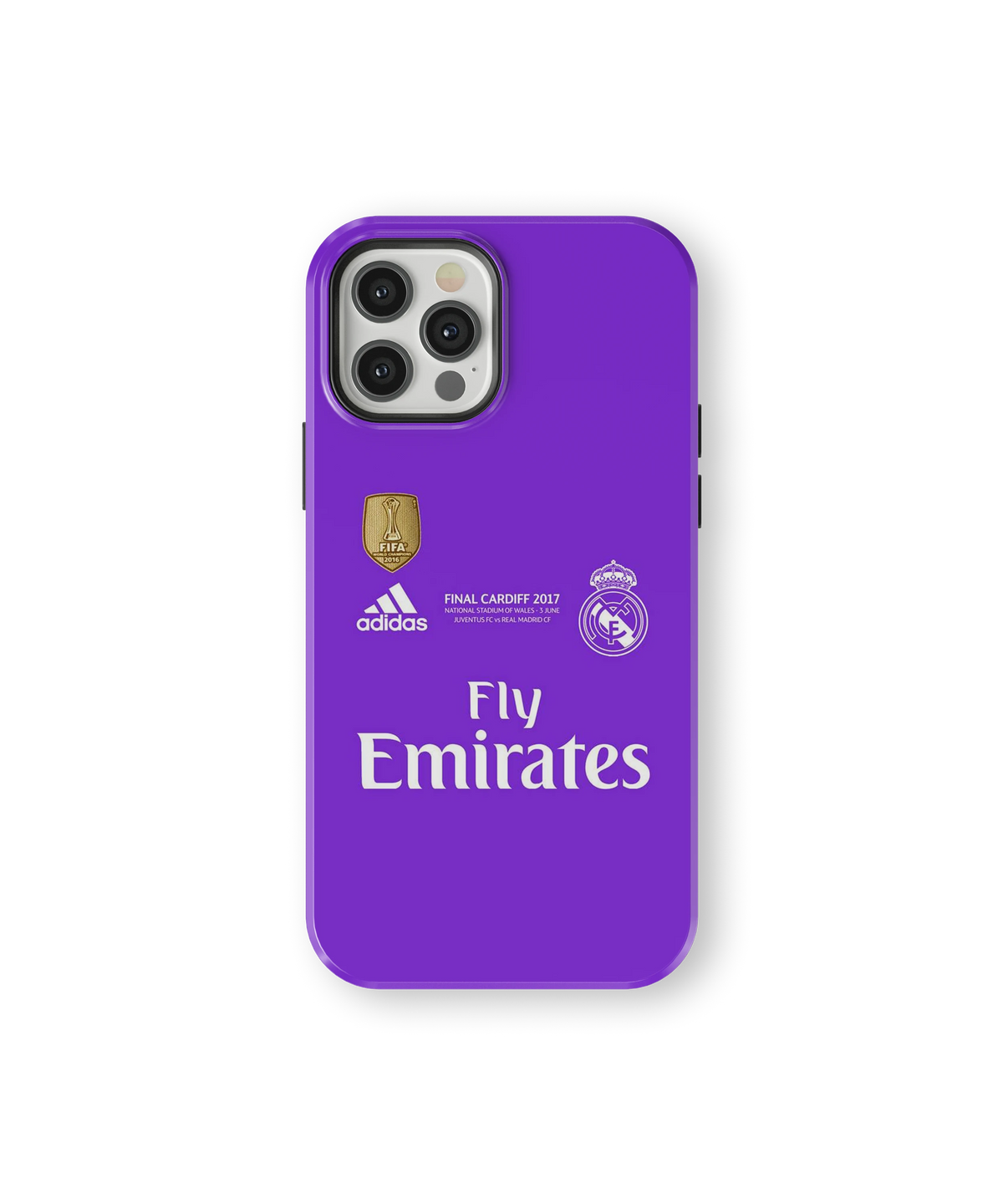 Coque iPhone Real Madrid – Violet | Fly Emirates