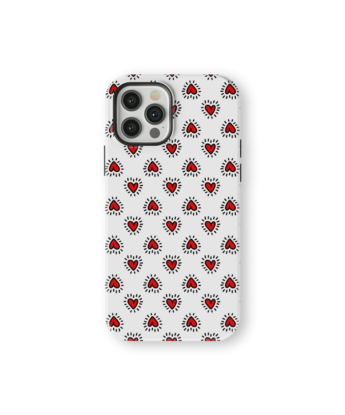 Coque iPhone – Design Cœurs Pop