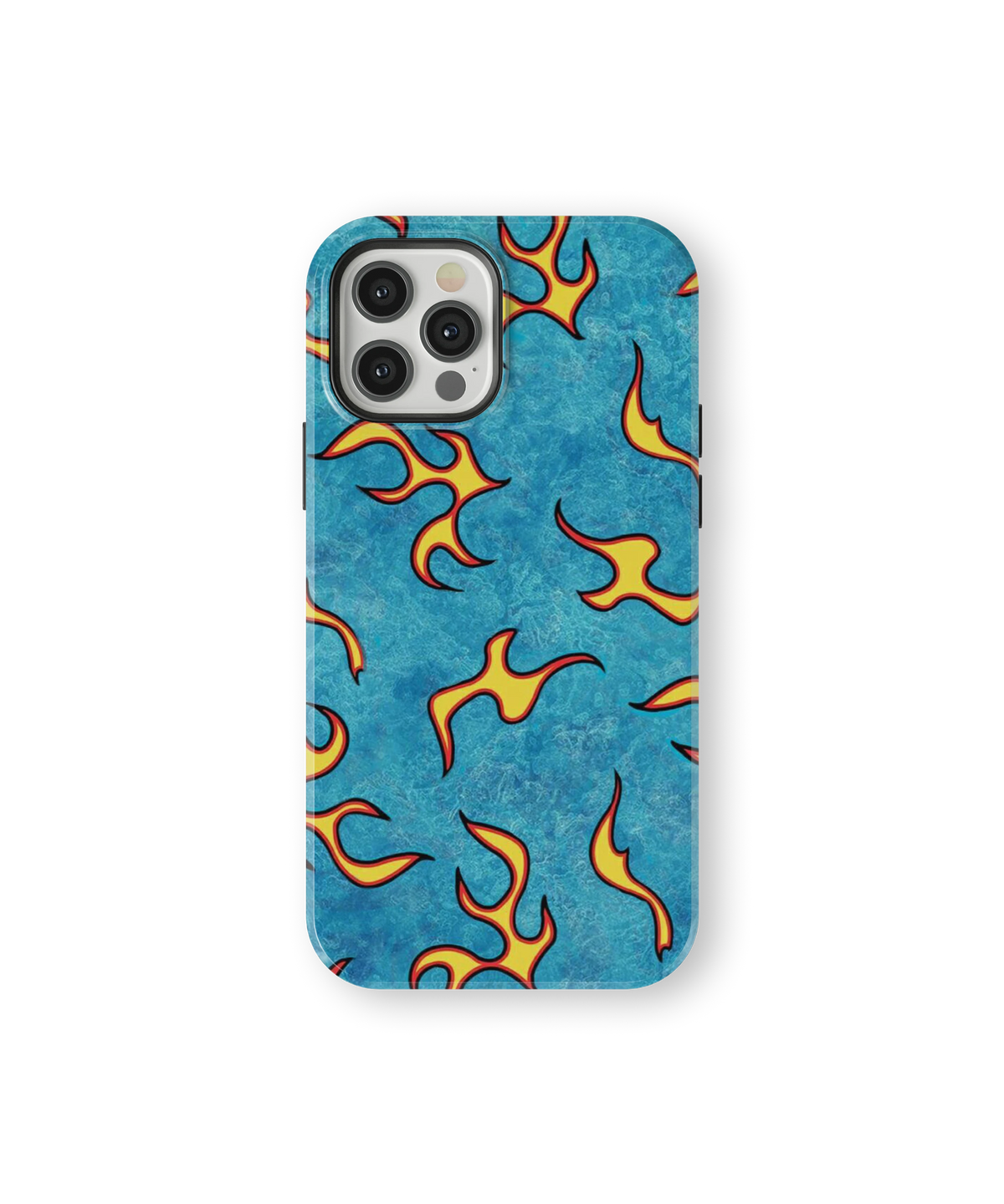 Coque iPhone – Blue Fire
