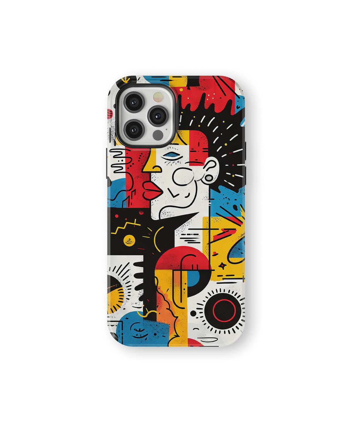 Coque iPhone – Design Abstrait Pop Art