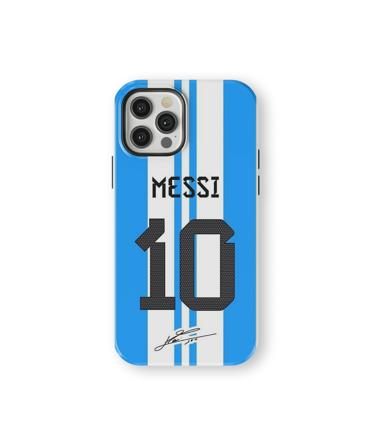 Coque iPhone Messi – Bleu et Blanc | Argentine