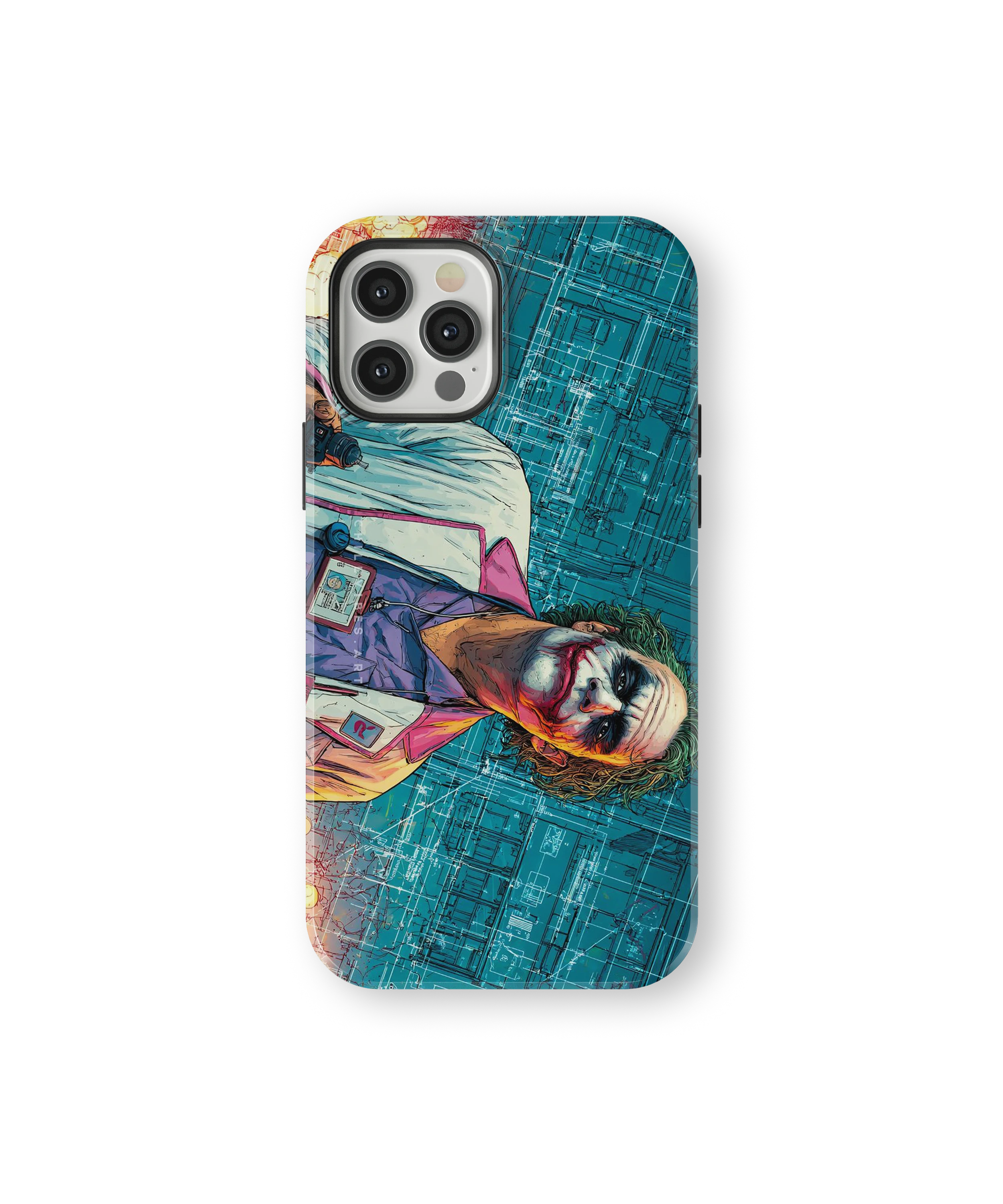Coque iPhone Joker Art Urbain