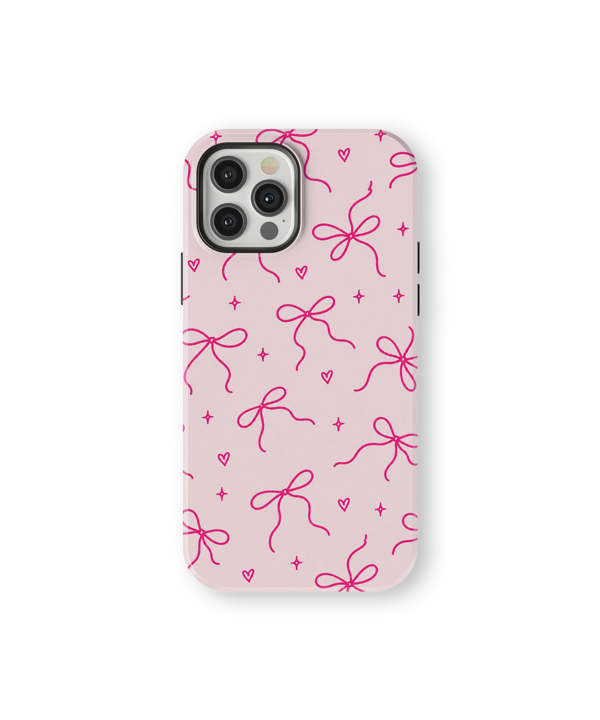 Coque iPhone – Design Nœuds Roses
