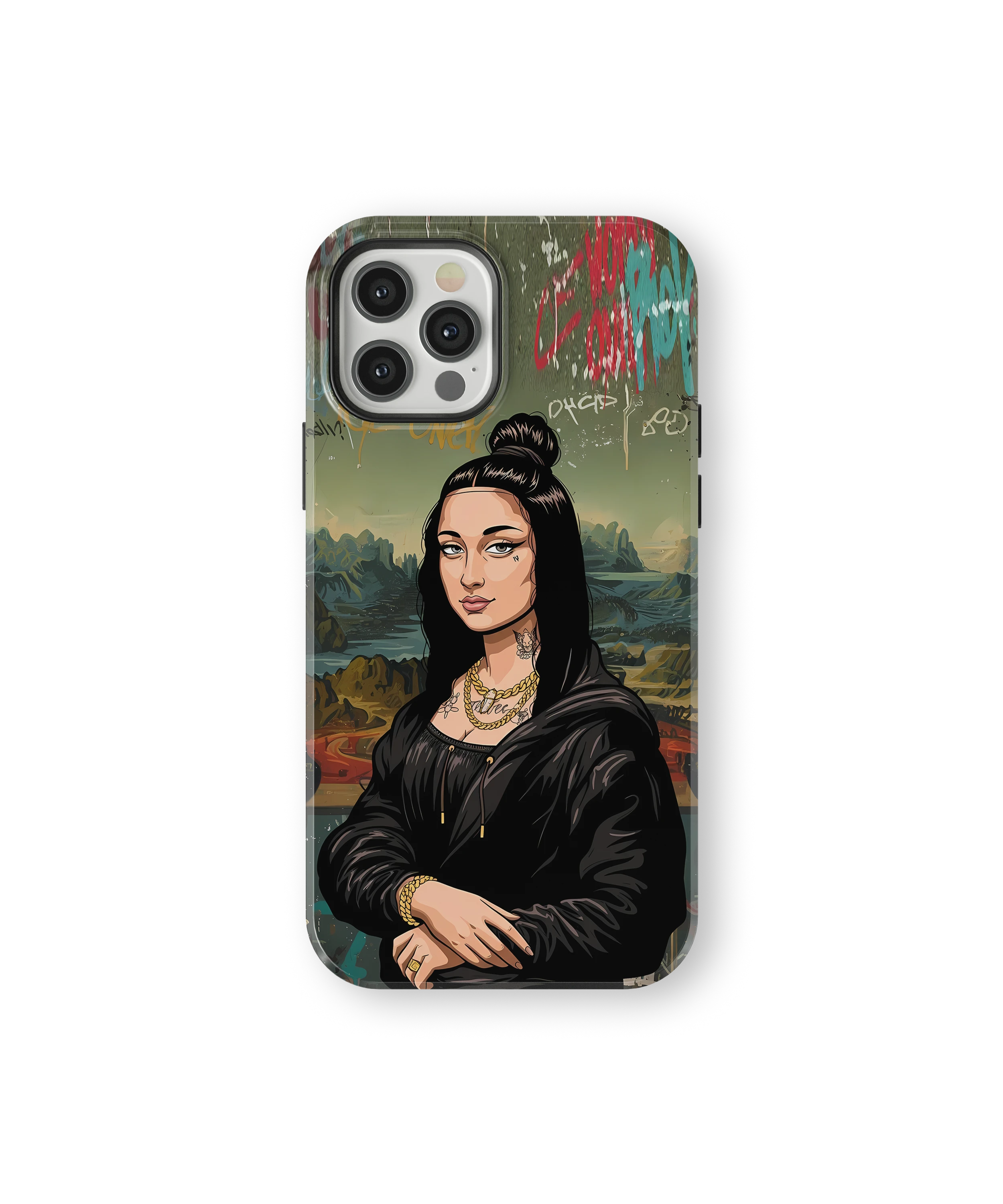 Coque iPhone Mona Lisa Street Style