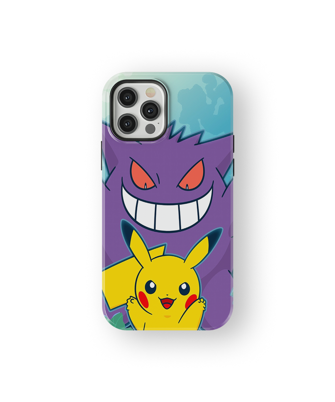Coque iPhone – Pikachu & Gengar Fun & Gaming