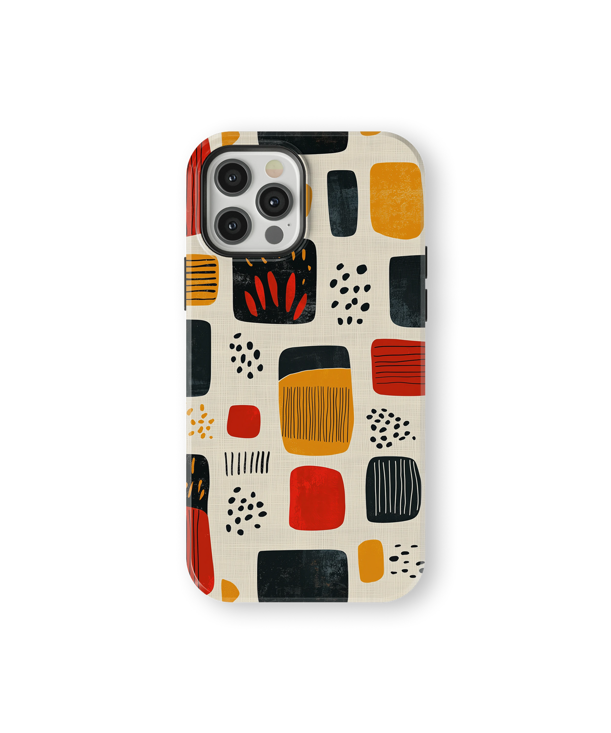 Coque iPhone – Design Abstrait Géométrique