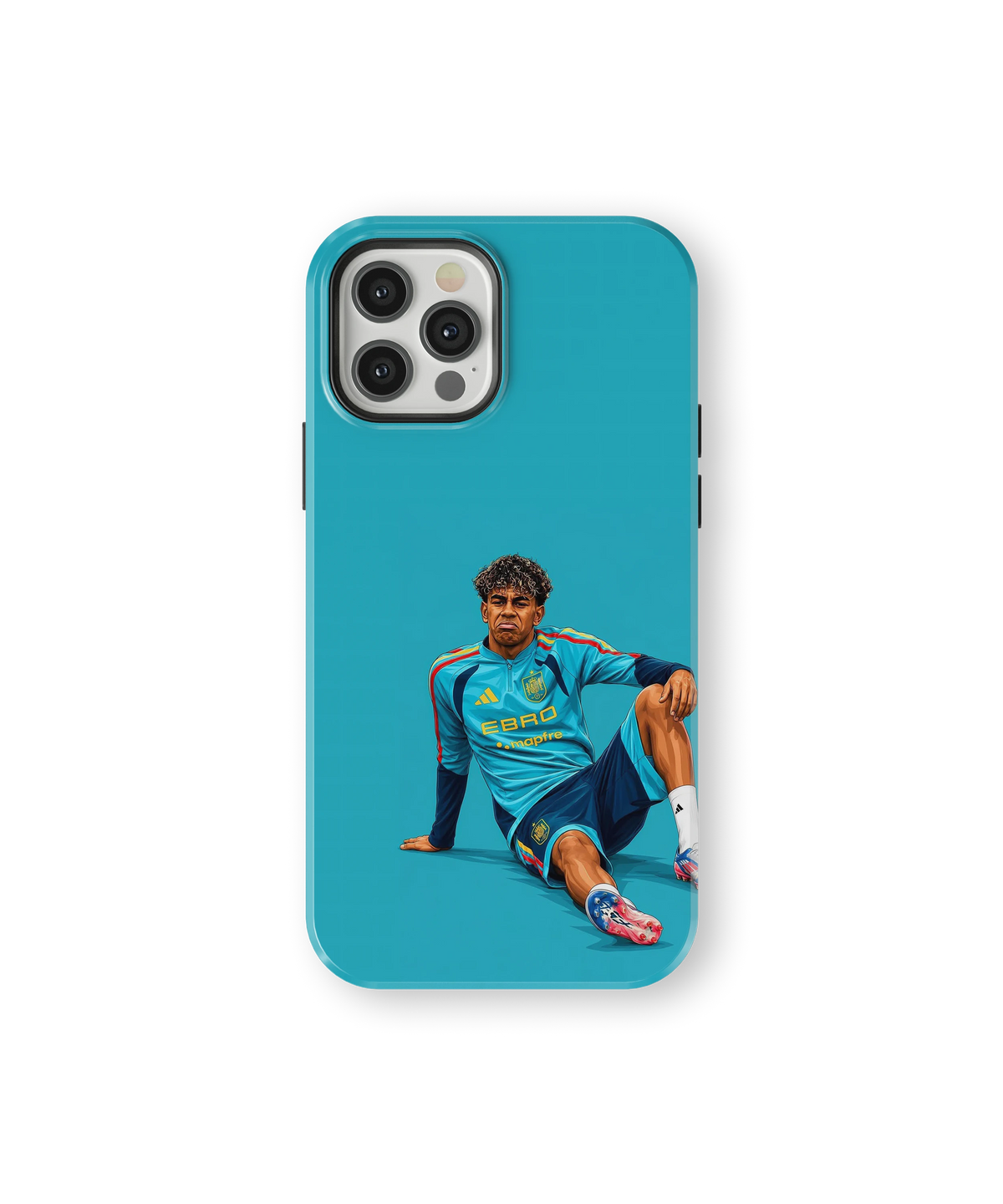 Coque iPhone Lamine Yamal – Style Bleu | Espagne