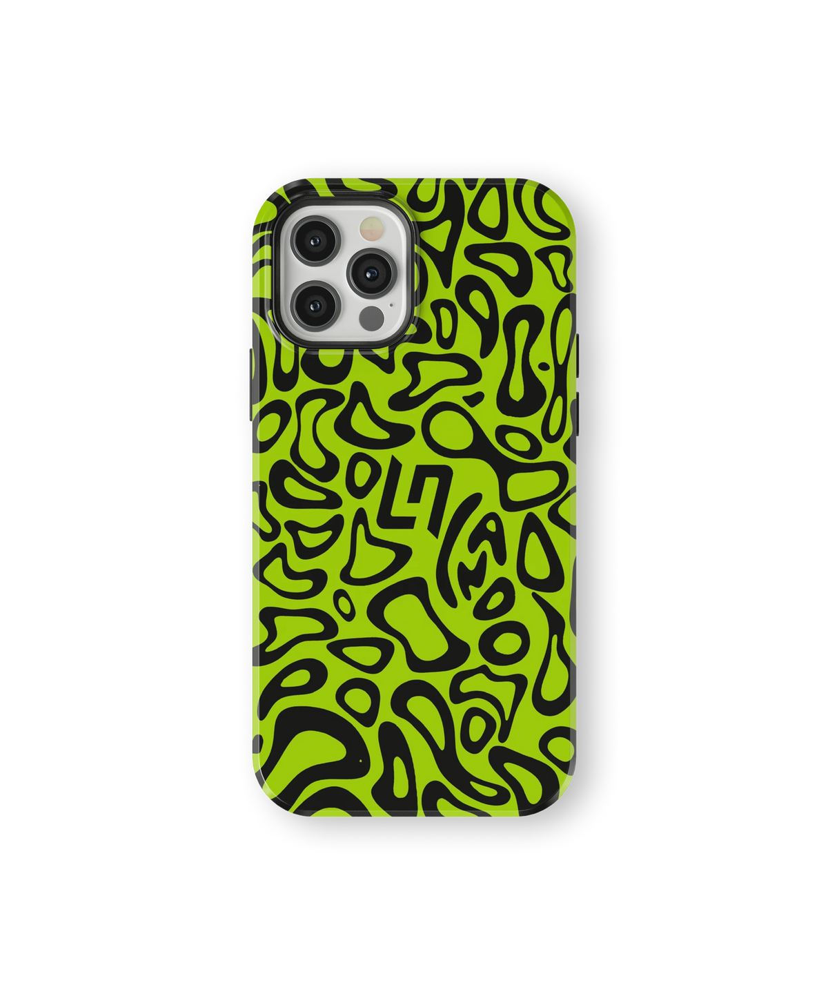 Coque iPhone – Design Fluorescent Noir