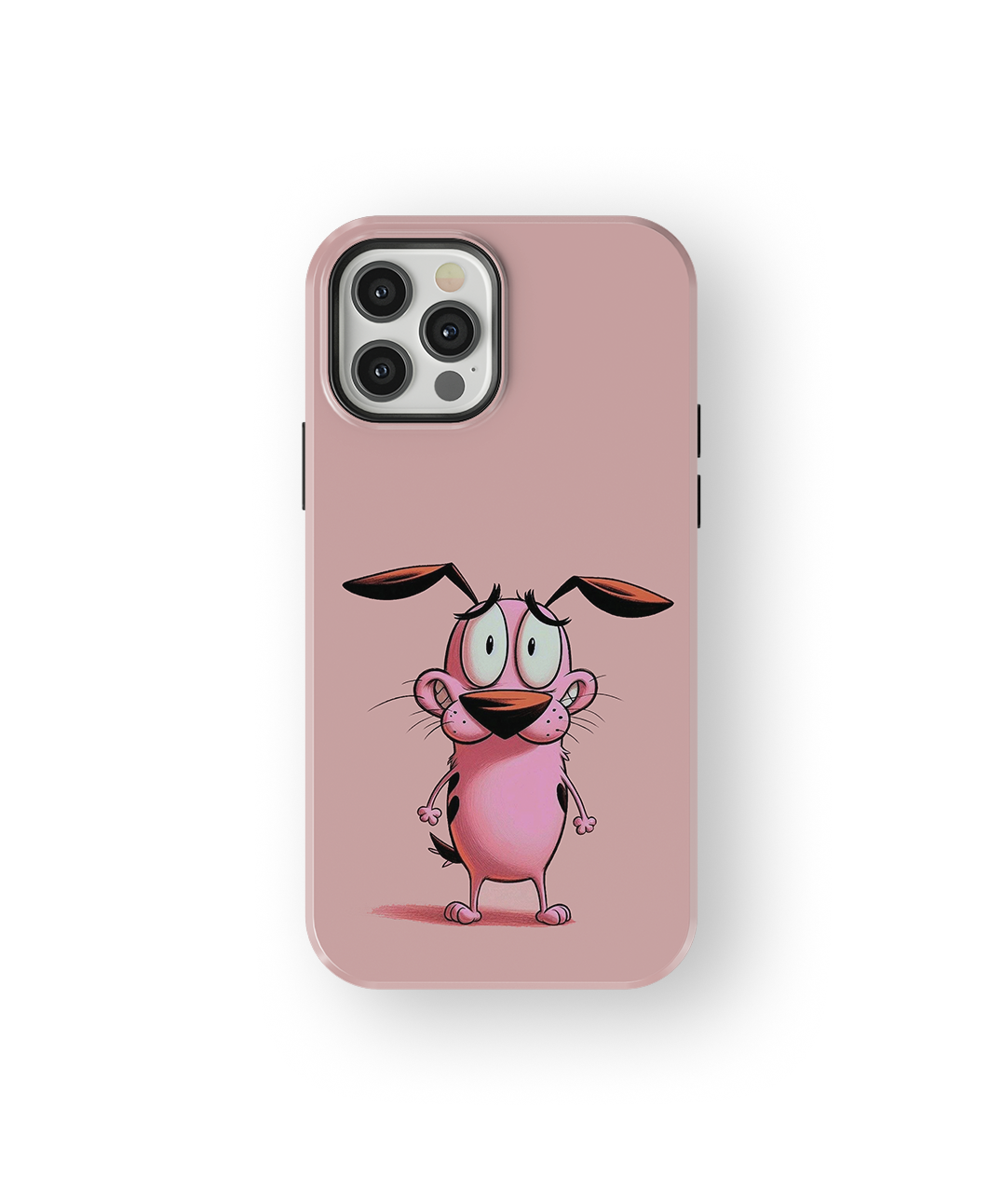 Coque iPhone – Design Courage le Chien