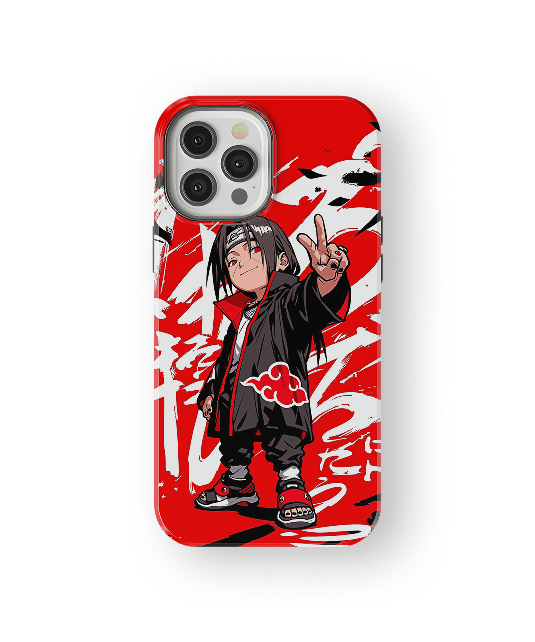 Coque iPhone Anime – Itachi Uchiha Akatsuki Style