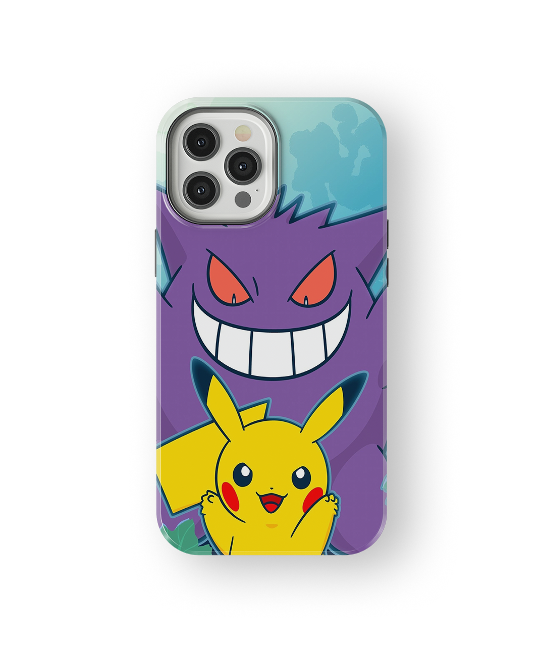 Coque iPhone – Pikachu & Gengar Fun & Gaming