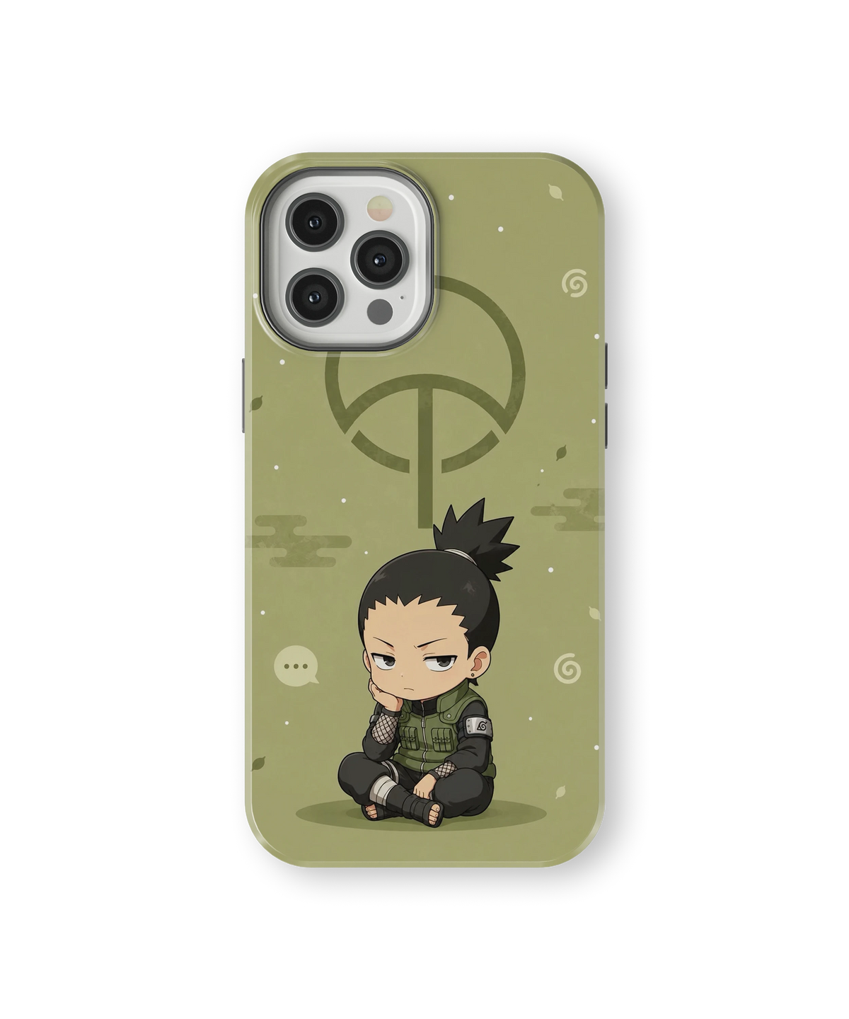 Coque iPhone Shikamaru – Style vert | Naruto