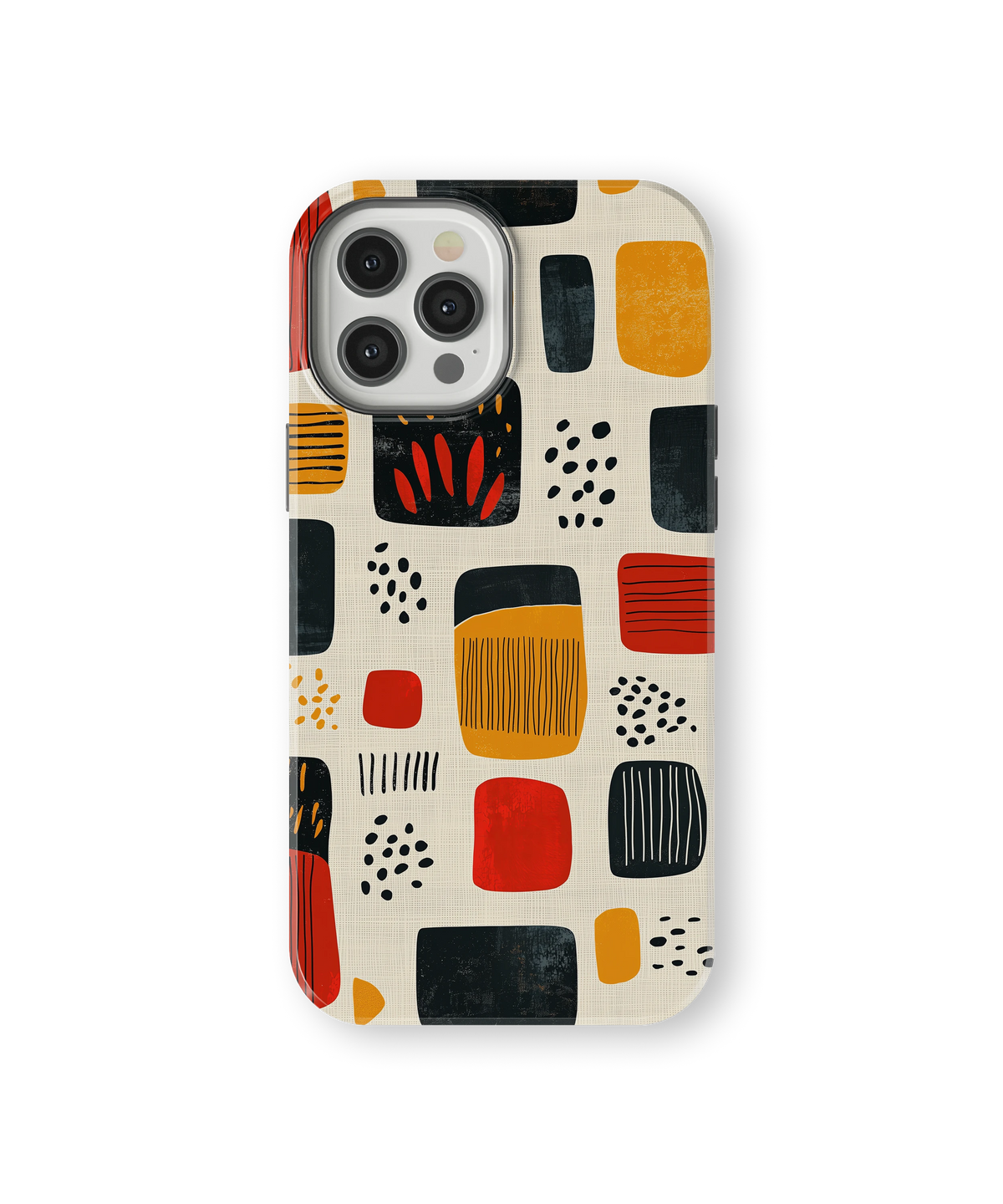 Coque iPhone – Design Abstrait Géométrique