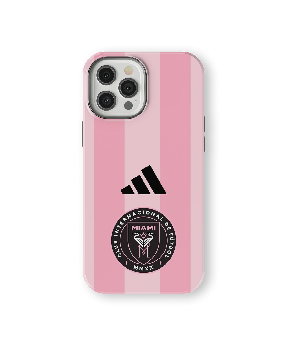 Coque iPhone Miami – Design Pink Stripes | Inter Miami