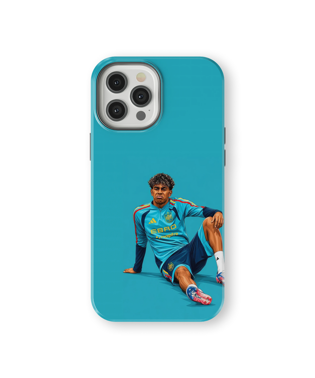 Coque iPhone Lamine Yamal – Style Bleu | Espagne