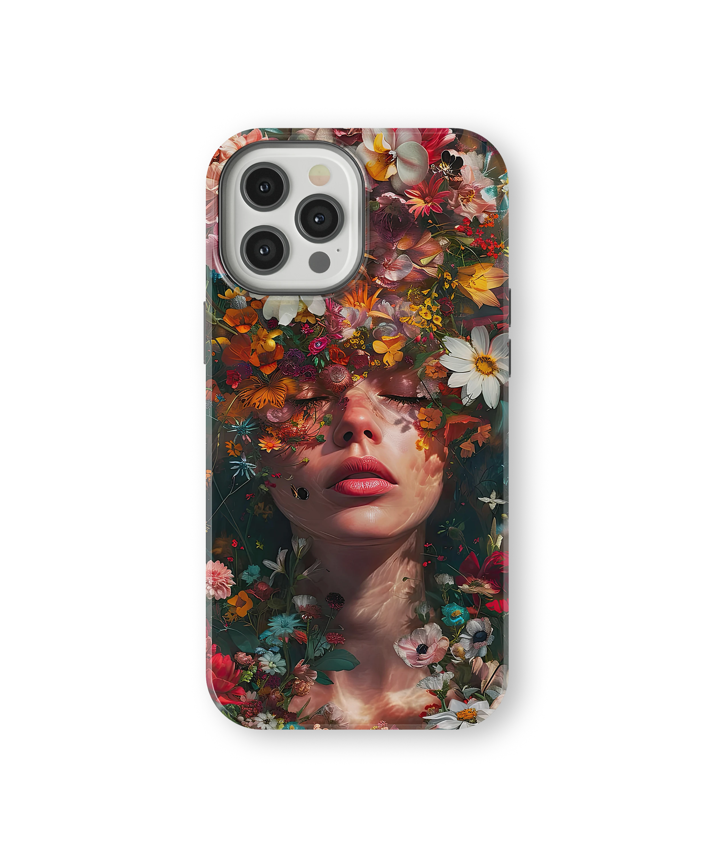 Coque iPhone Femme Florale Artistique