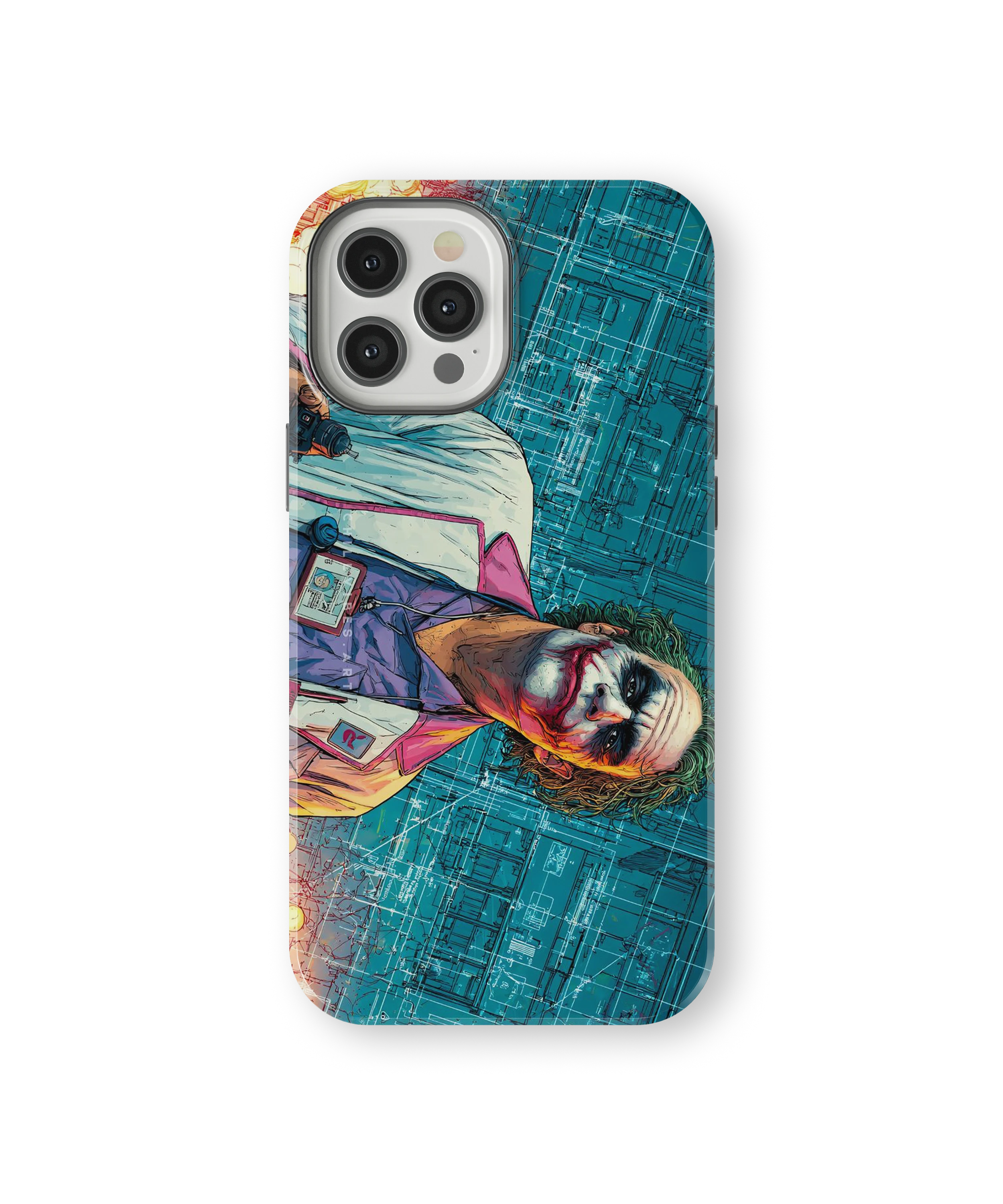 Coque iPhone Joker Art Urbain