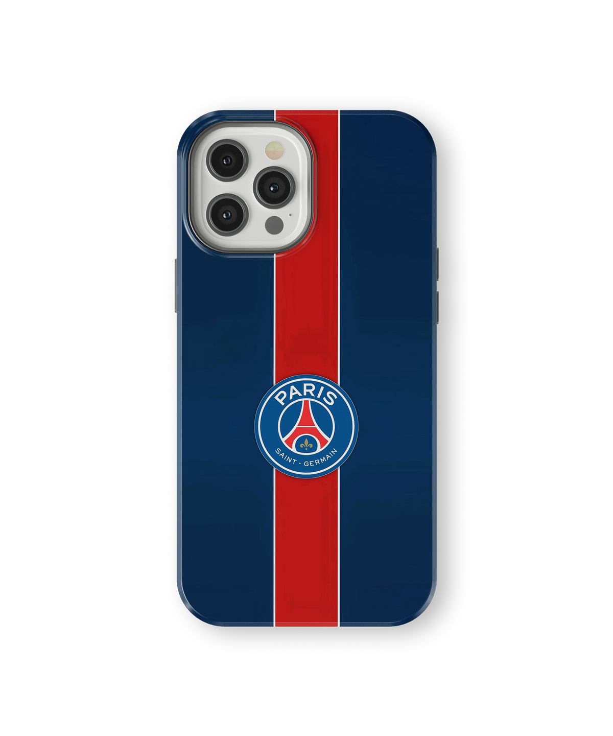 Coque iPhone Paris Saint-Germain – Bleu et rouge | PSG