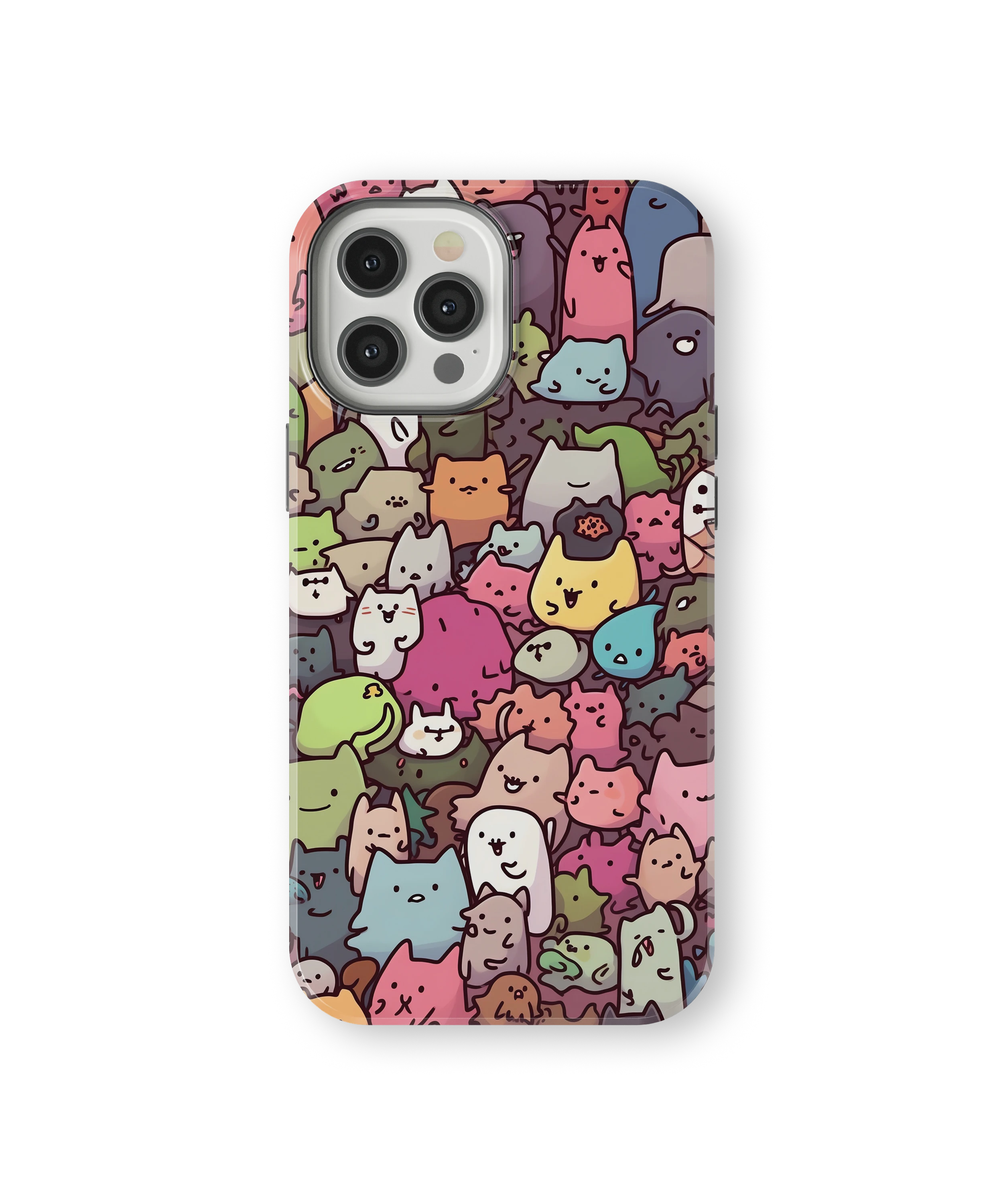 Coque iPhone – Design Animaux Kawaii