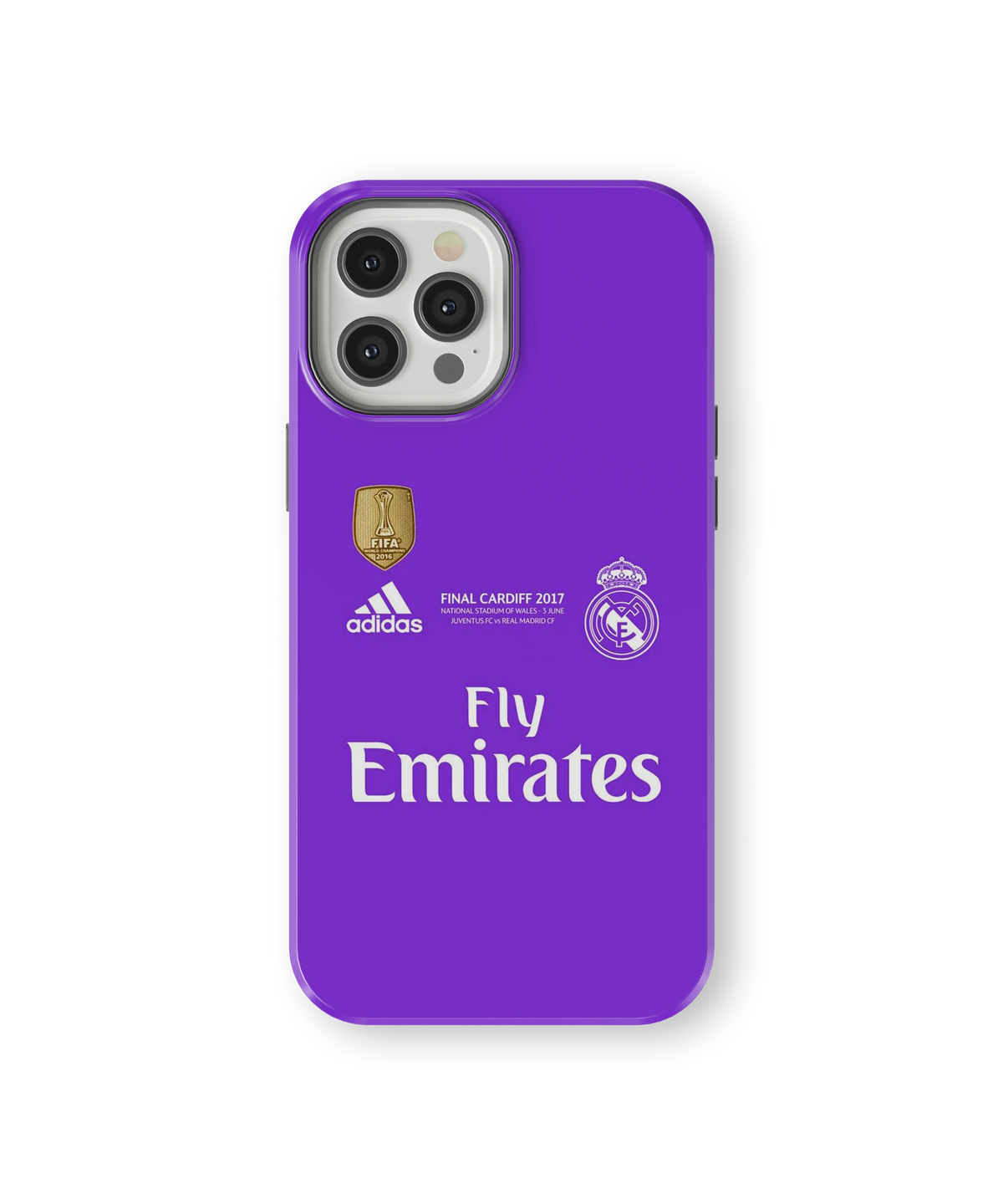 Coque iPhone Real Madrid – Violet | Fly Emirates