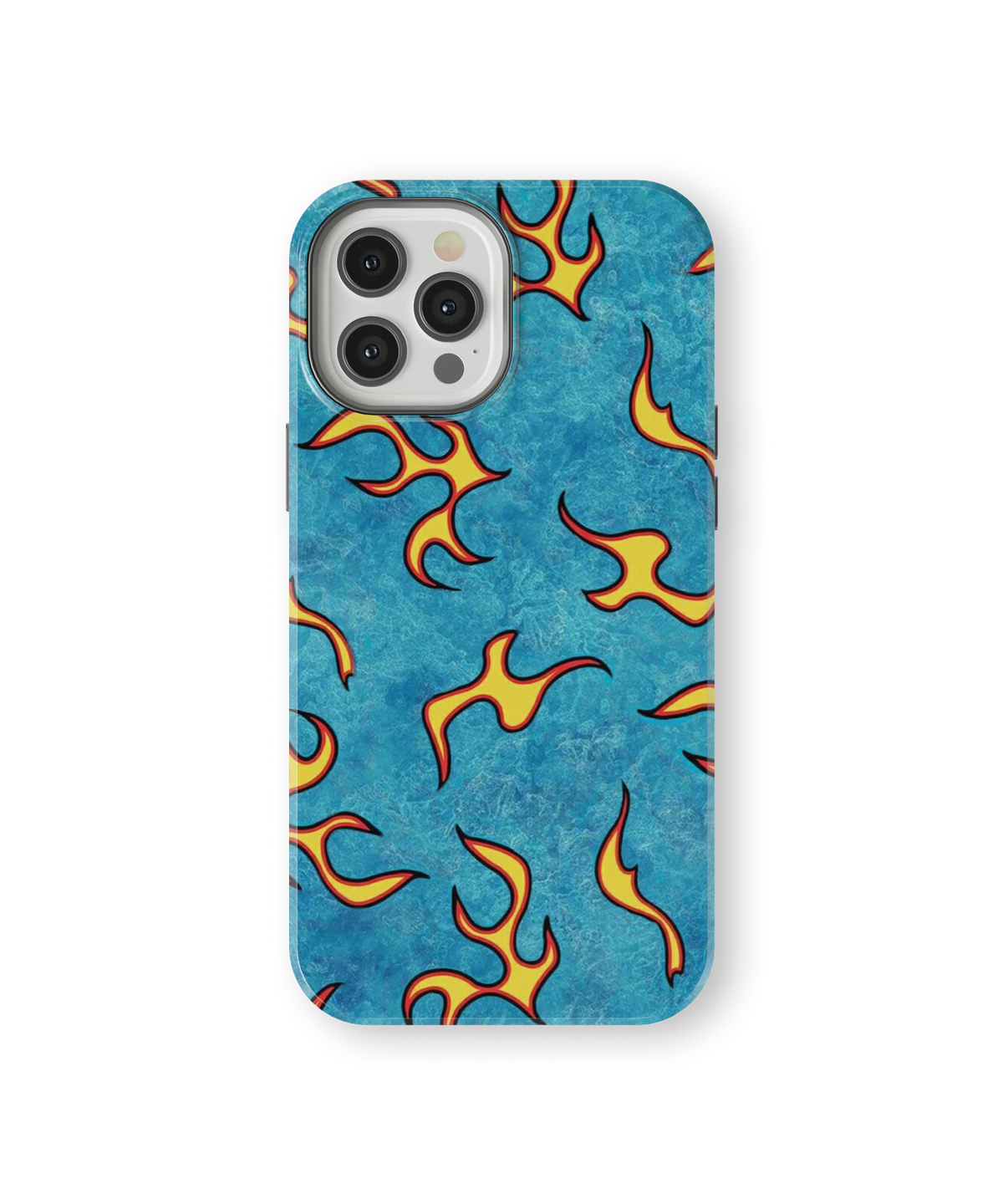 Coque iPhone – Blue Fire