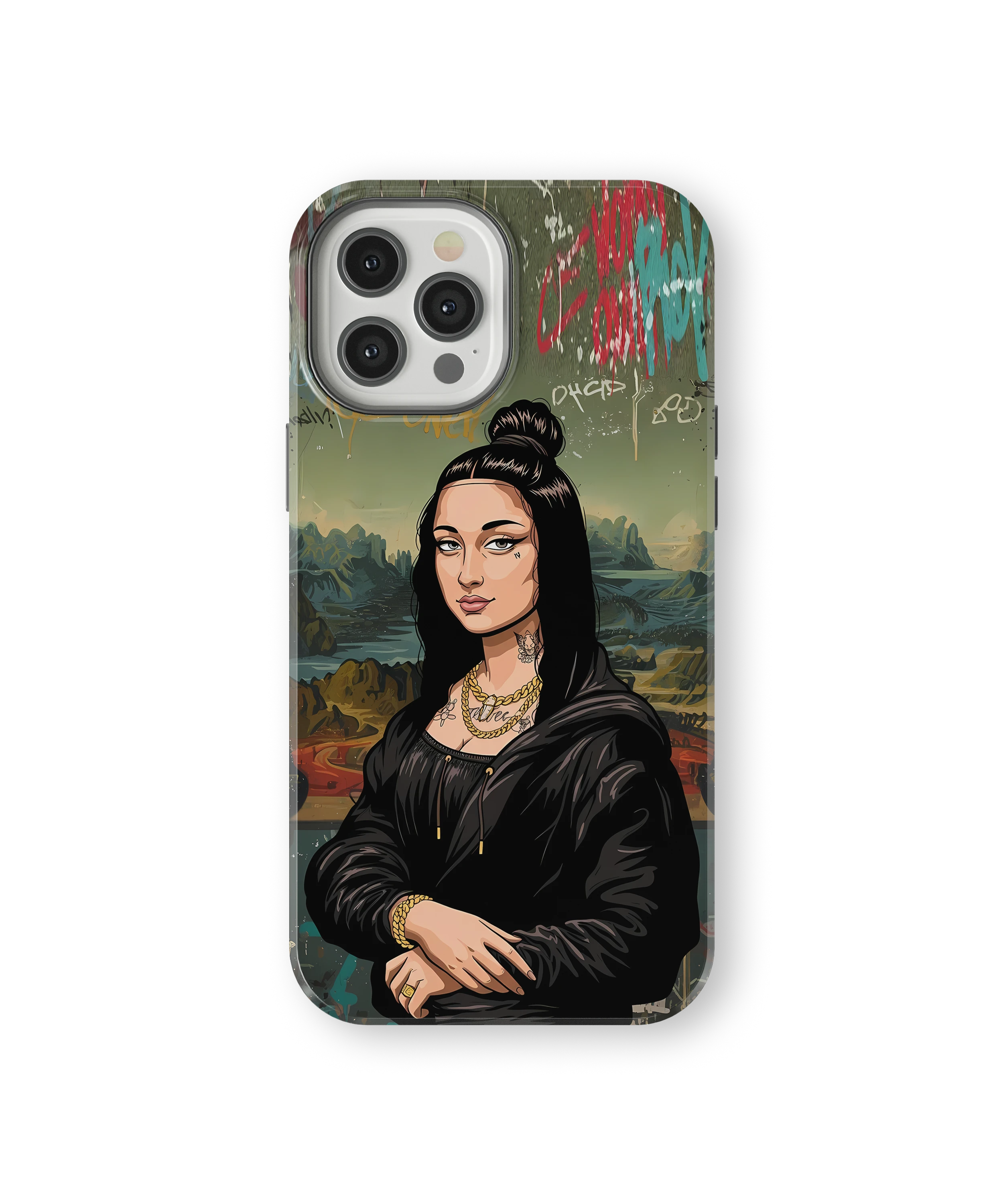 Coque iPhone Mona Lisa Street Style