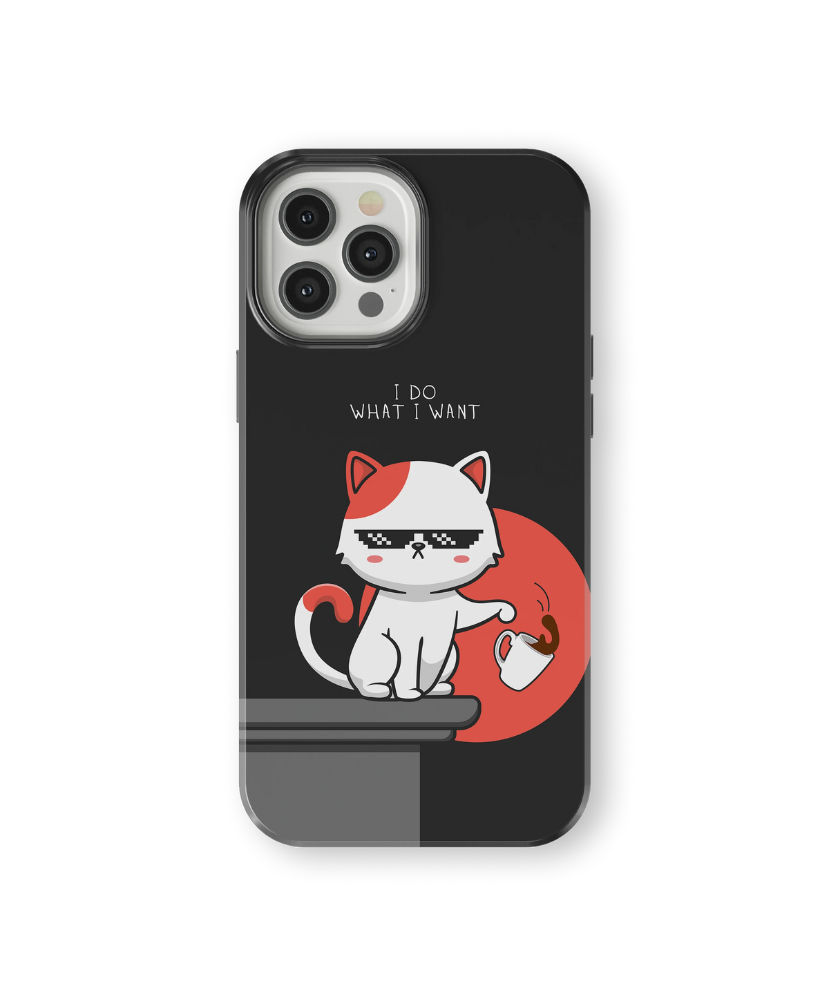 Coque iPhone – Cat Boss “I Do What I Want”