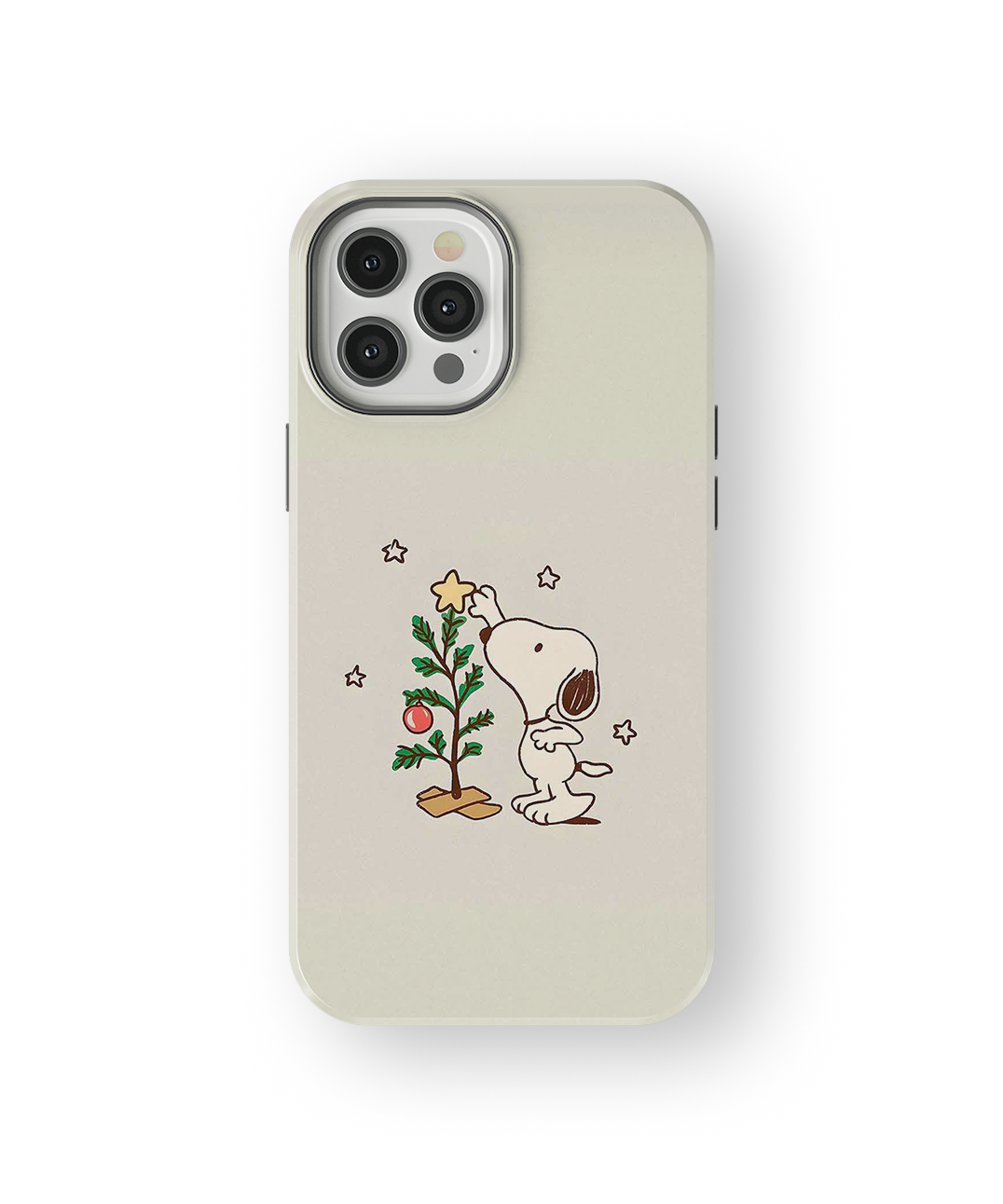 Coque iPhone – Snoopy Noël Minimaliste