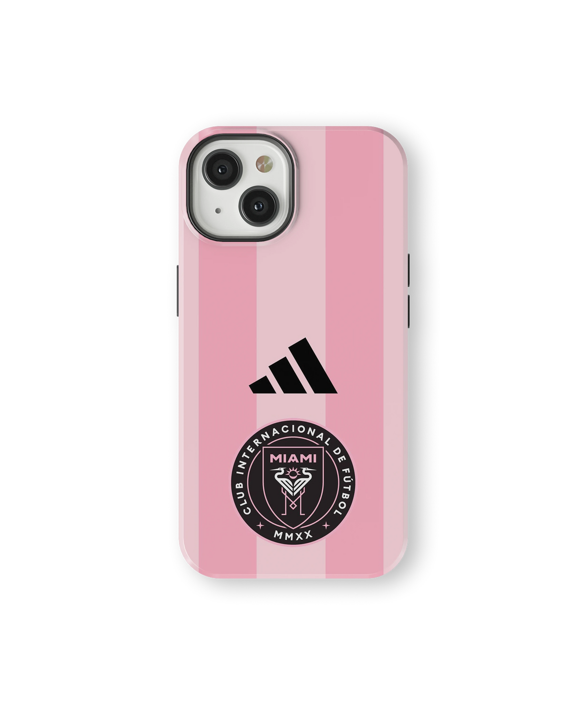 Coque iPhone Miami – Design Pink Stripes | Inter Miami
